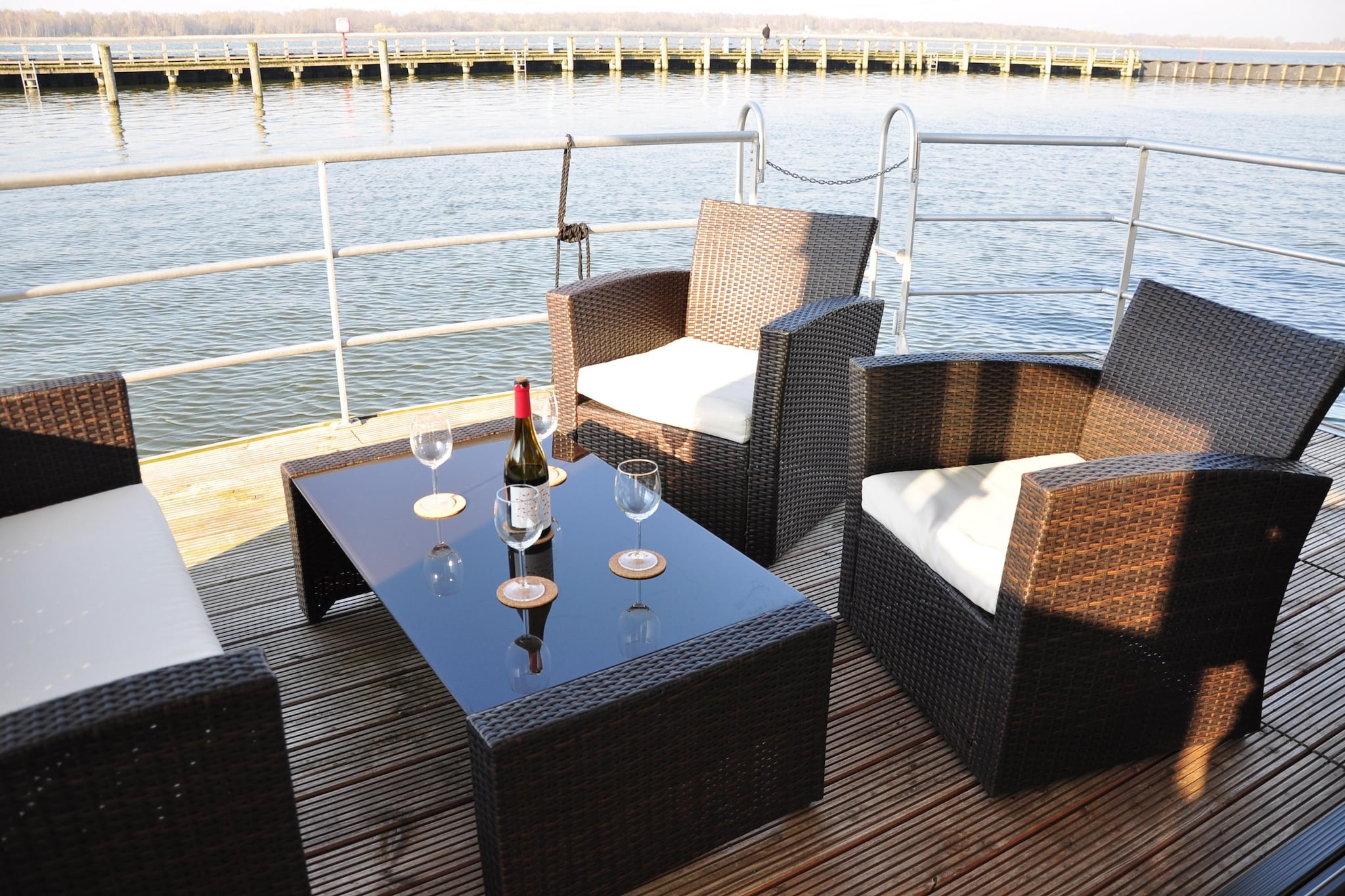 Floating House Rosi-Terrasbalkon