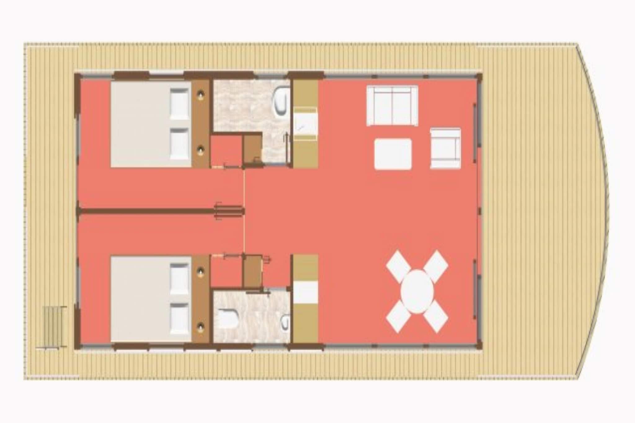 Floating House Rosi-Plattegrond