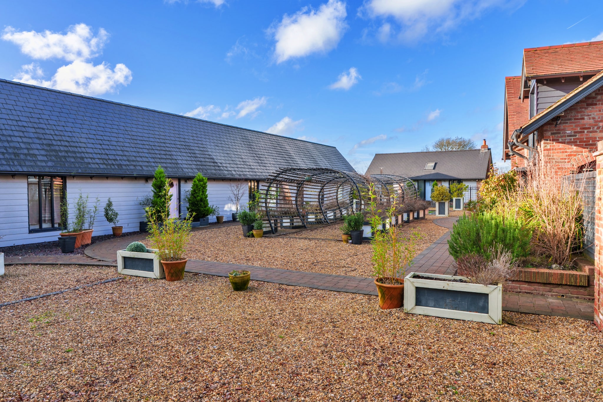 Ploughman's Row No. 3 at Dairy Cottages - Tuinen zomer