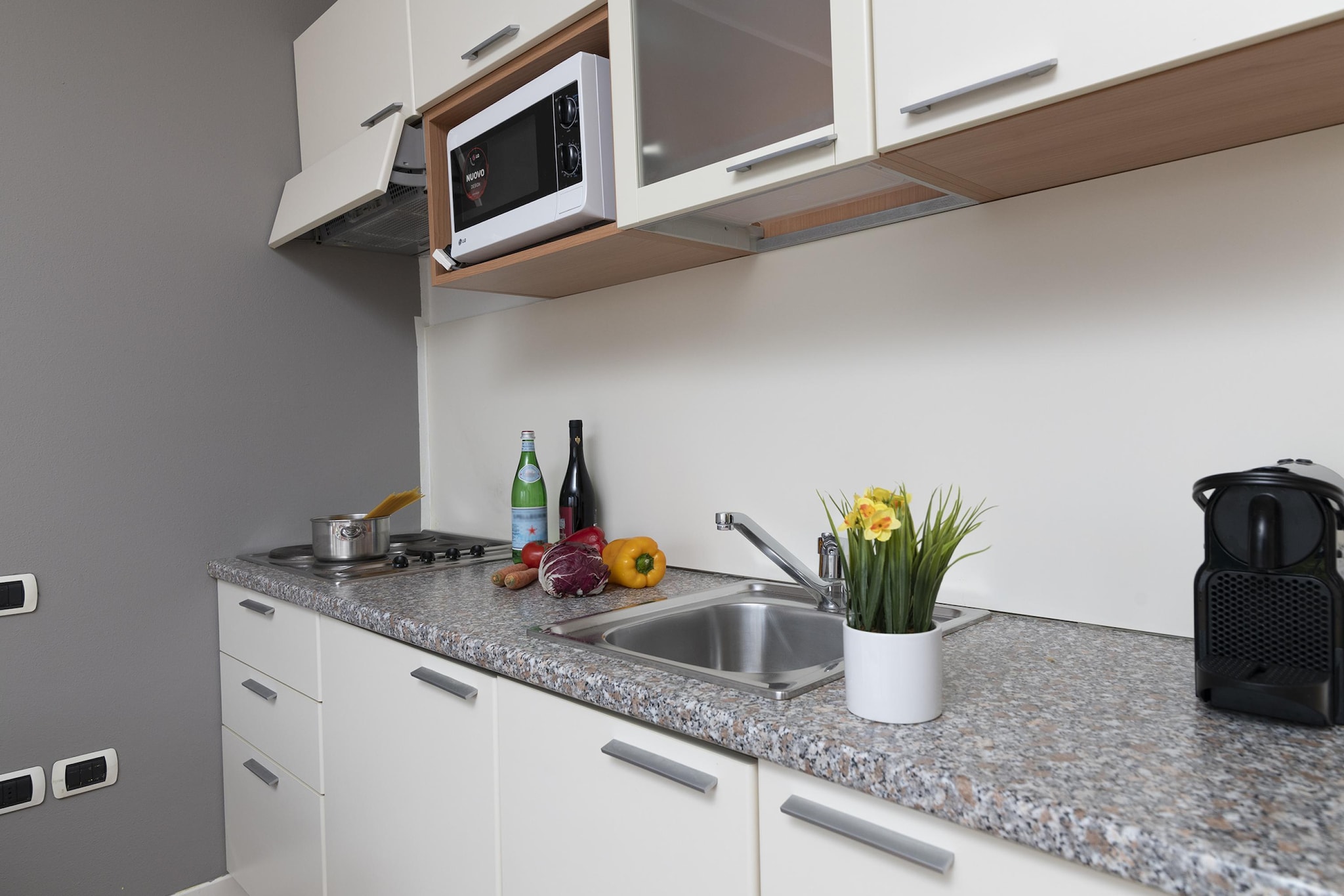 RESIDENCE PORTO LETIZIA - PALACE-STUDIO 2 PAX MOUNTAIN VIEW PLUS 8200 - PSMP2-Keuken