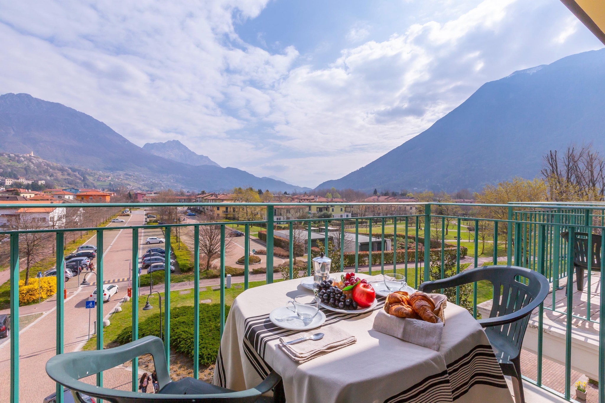 RESIDENCE PORTO LETIZIA - PALACE-STUDIO 2 PAX MOUNTAIN VIEW PLUS 8200 - PSMP2-Terrasbalkon