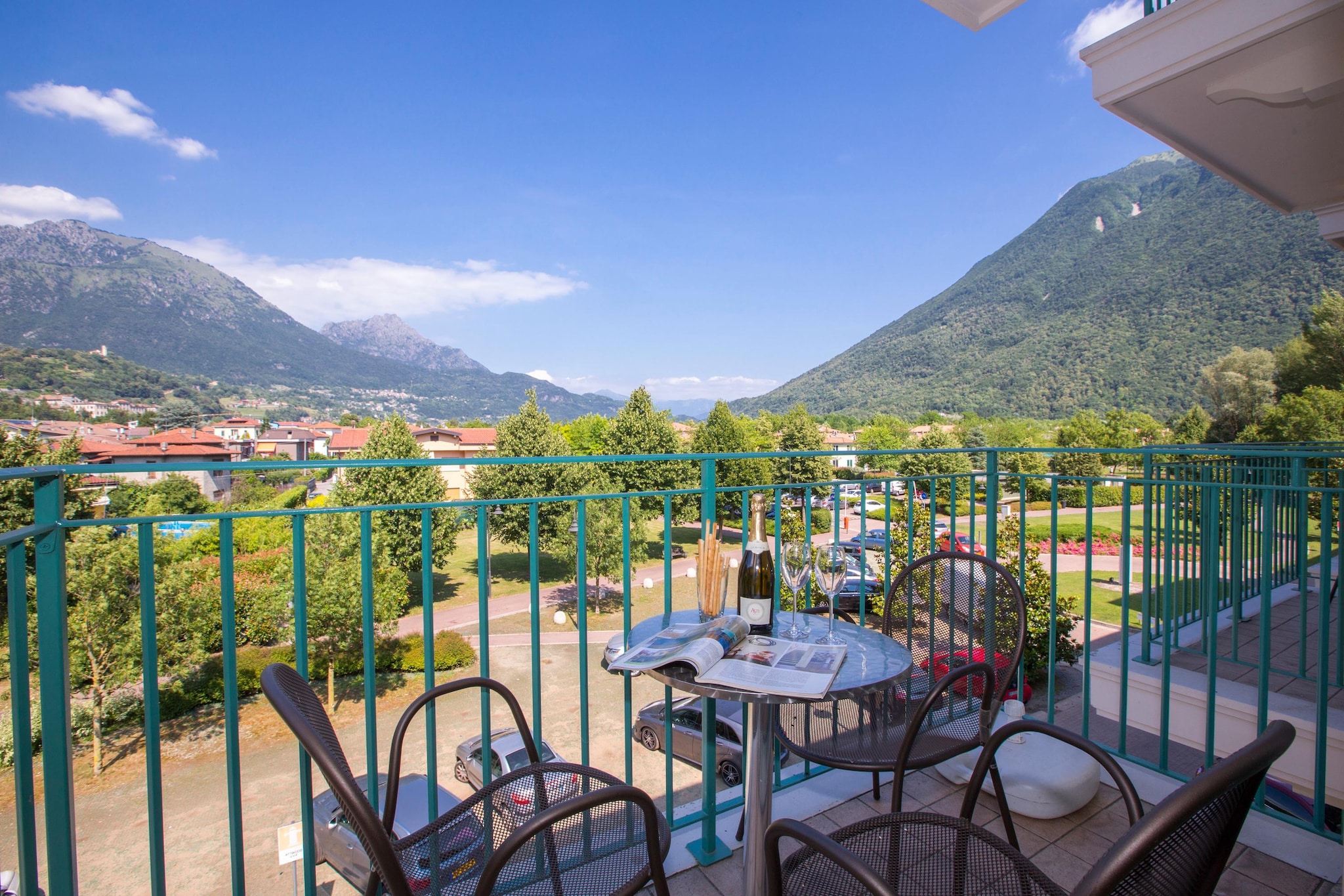 RESIDENCE PORTO LETIZIA - PALACE-1ROOM APT 4 PAX MOUNTAIN VIEW PLUS 8203 - P1MP4-Terrasbalkon