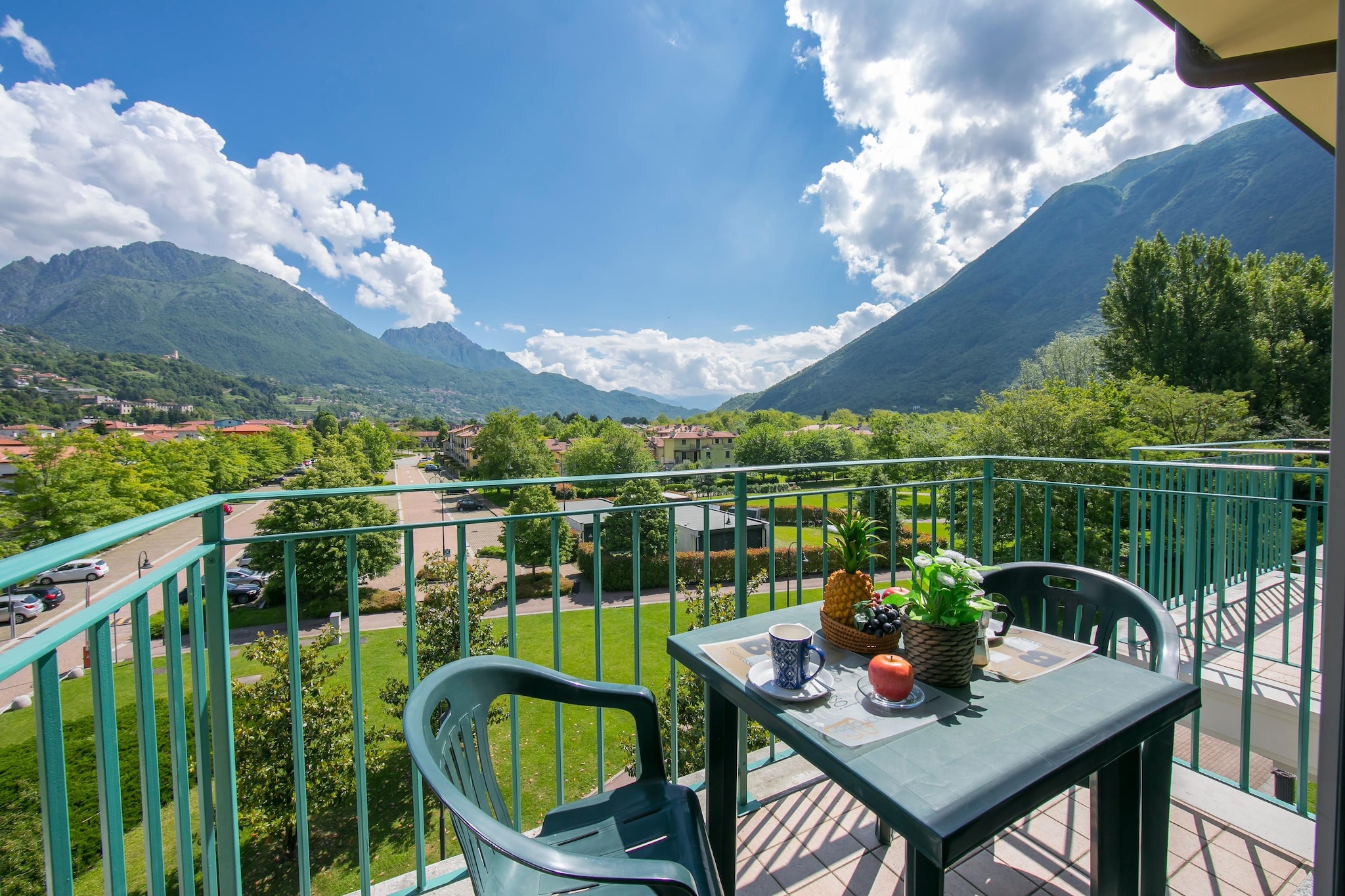 RESIDENCE PORTO LETIZIA - PALACE-1ROOM APT 4 PAX MOUNTAIN VIEW PLUS 8203 - P1MP4-Terrasbalkon