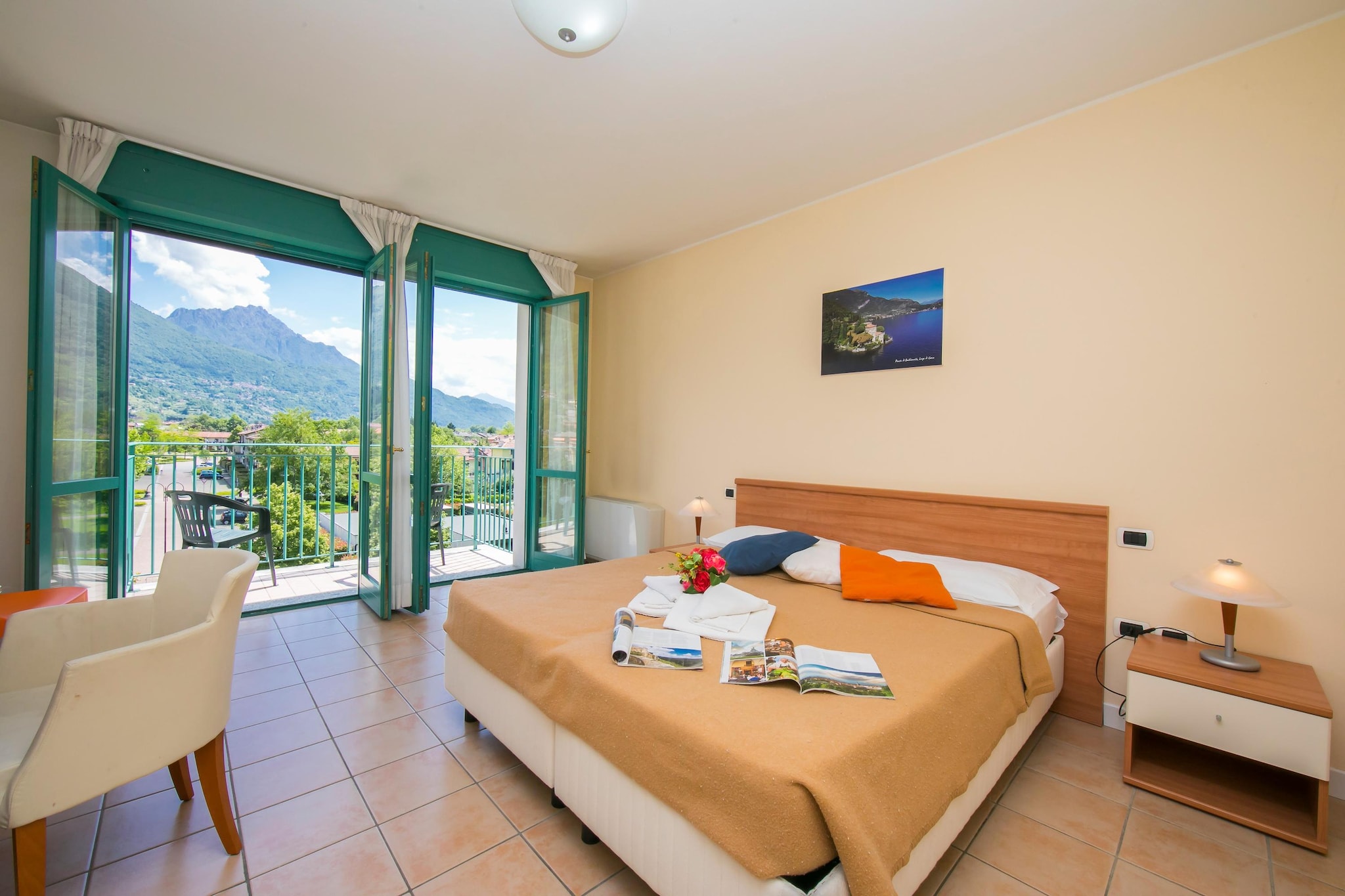 RESIDENCE PORTO LETIZIA - PALACE-1ROOM APT 4 PAX MOUNTAIN VIEW PLUS 8203 - P1MP4-Slaapkamer
