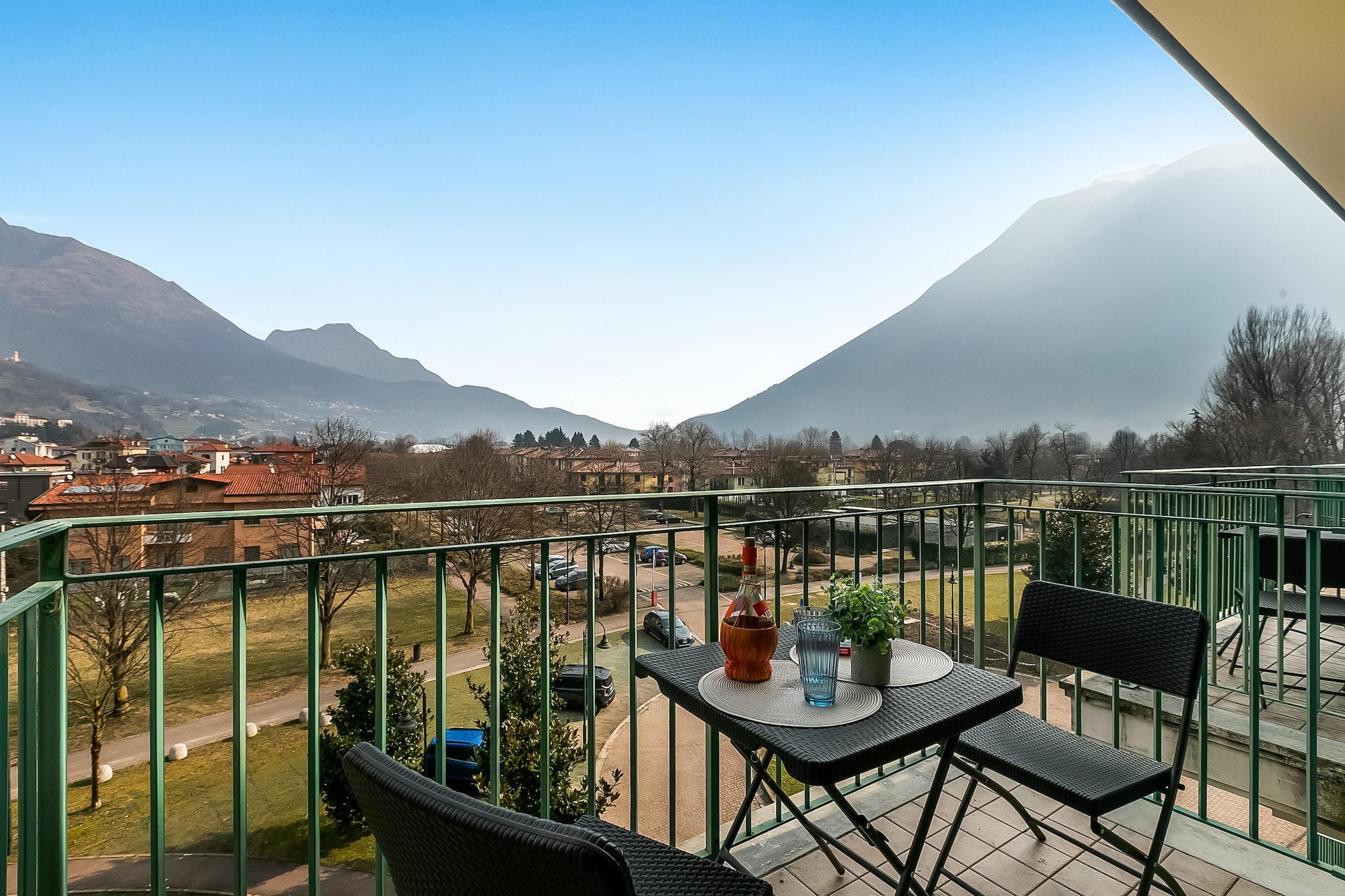 RESIDENCE PORTO LETIZIA - PALACE-1ROOM APT 4 PAX MOUNTAIN VIEW PLUS 8203 - P1MP4-Terrasbalkon