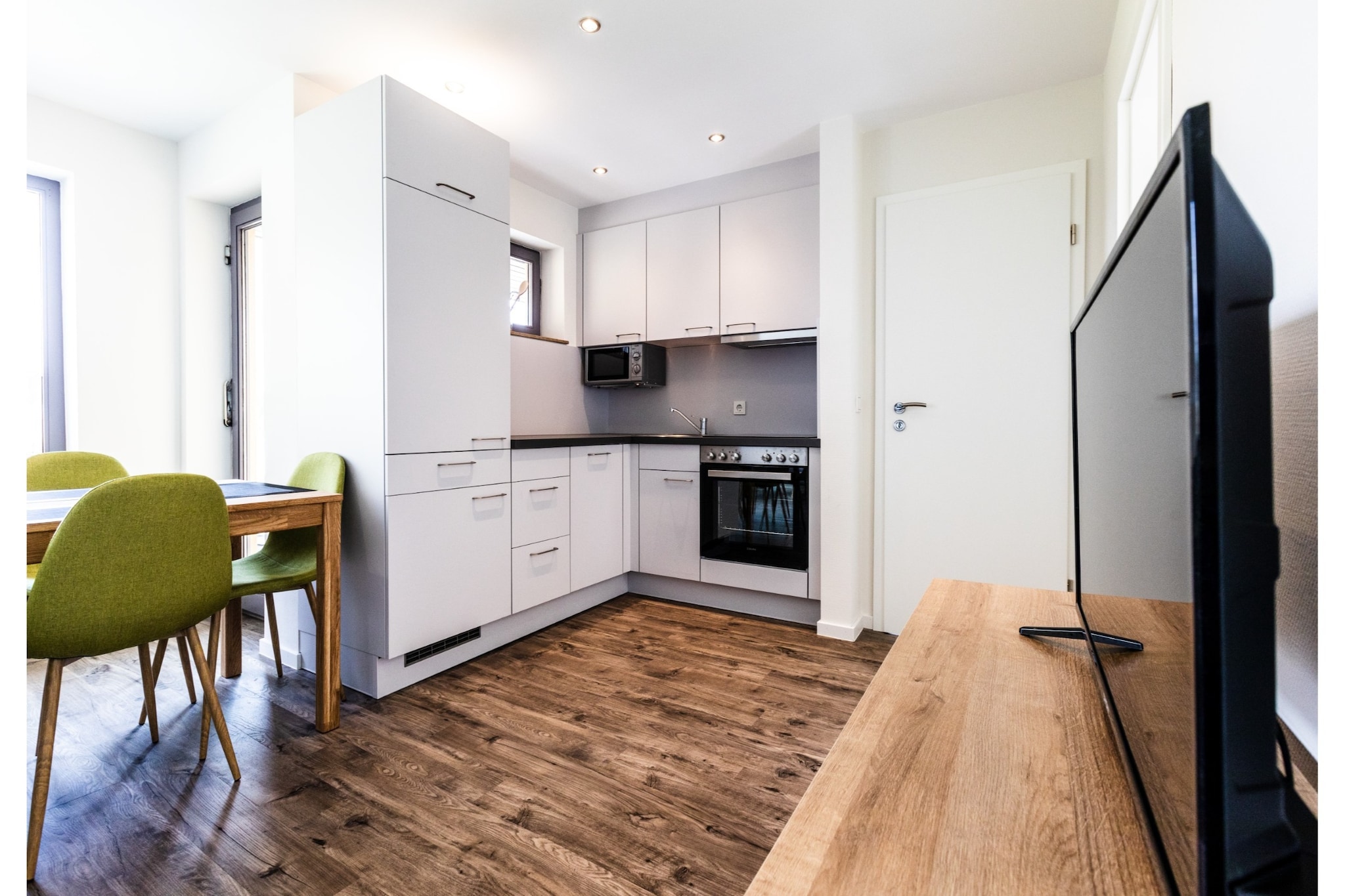 Bungalow Typ Z Campingpark Eifel-Keuken