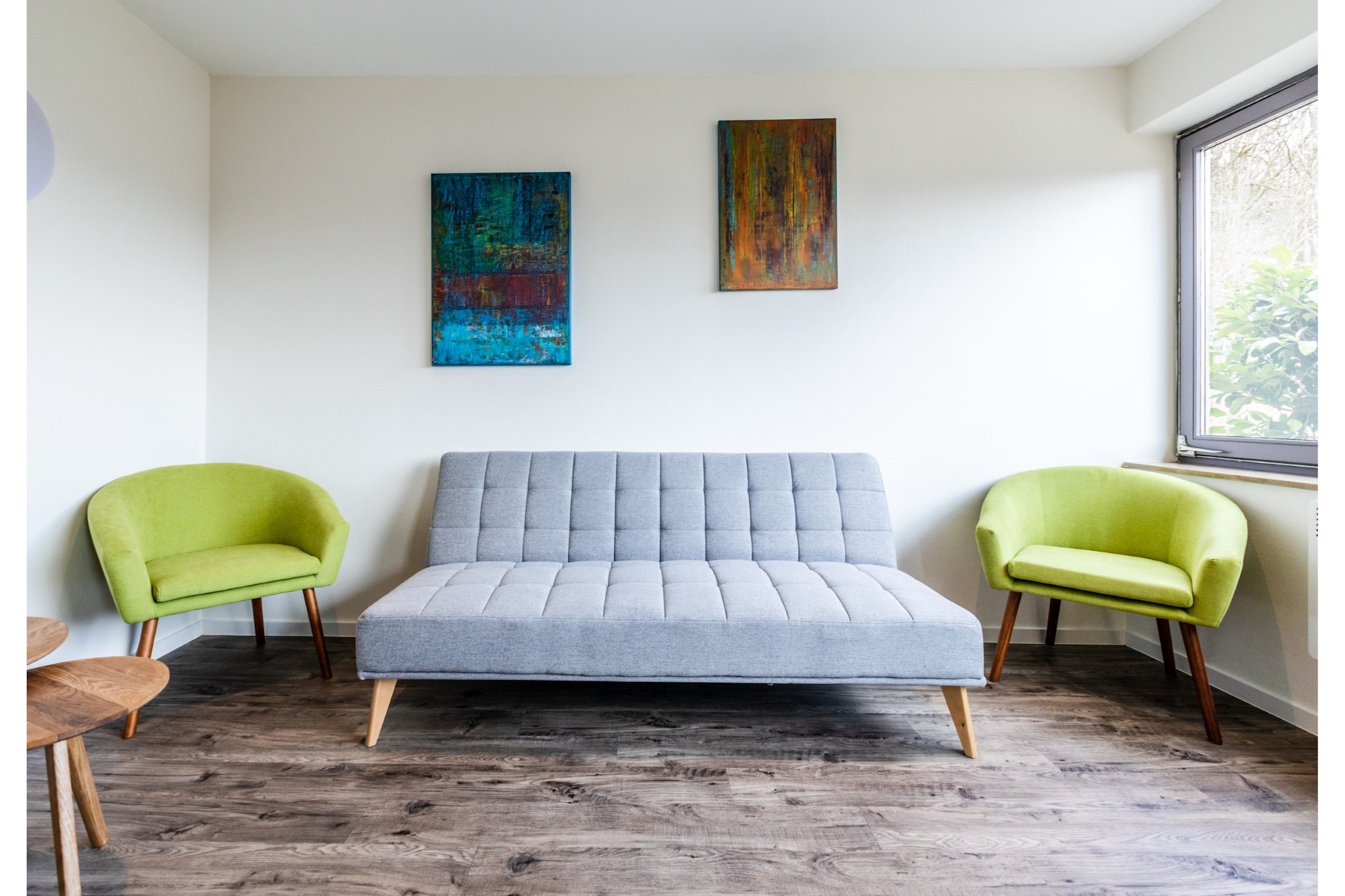 Bungalow Typ Z Campingpark Eifel-Eetkamer