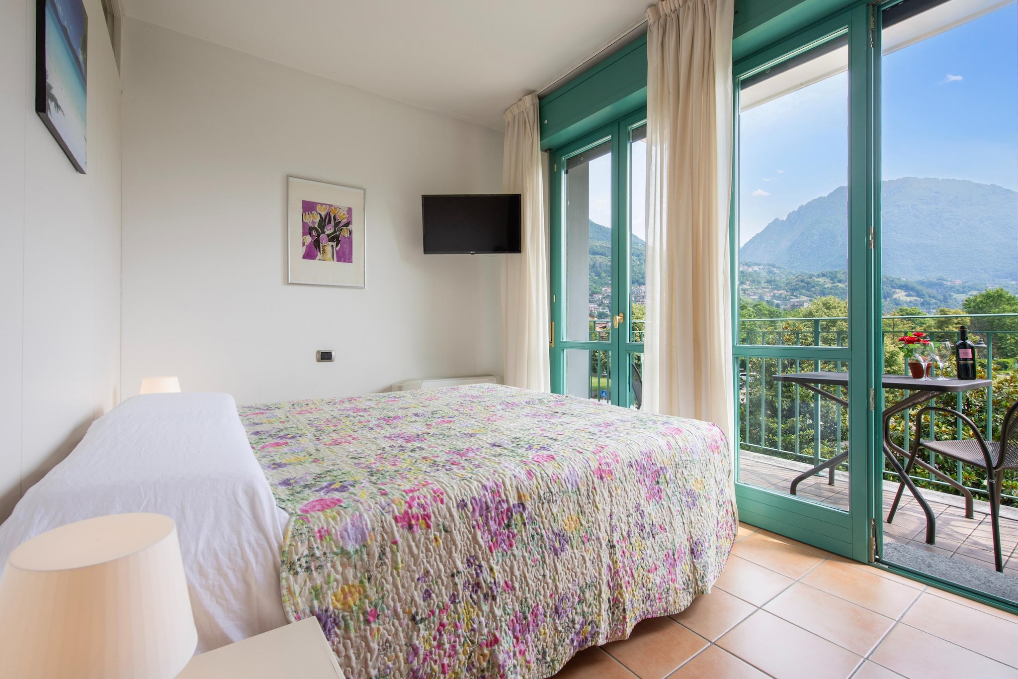 RESIDENCE PORTO LETIZIA - PALACE-1ROOM APT 4 PAX MOUNTAIN VIEW DELUXE8204 - P1MD4-Slaapkamer
