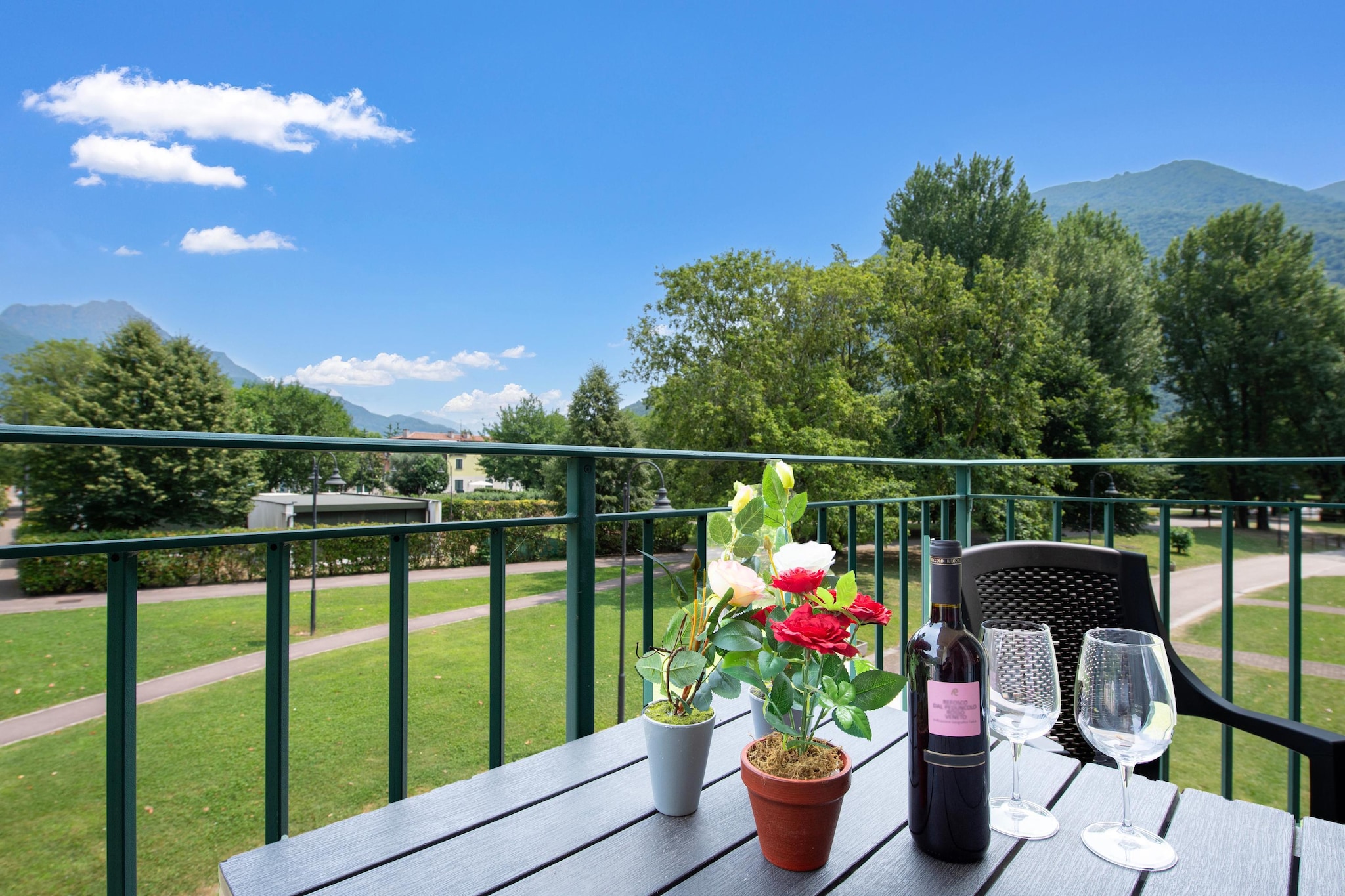 RESIDENCE PORTO LETIZIA - PALACE-1ROOM APT 4 PAX MOUNTAIN VIEW DELUXE8204 - P1MD4-Terrasbalkon