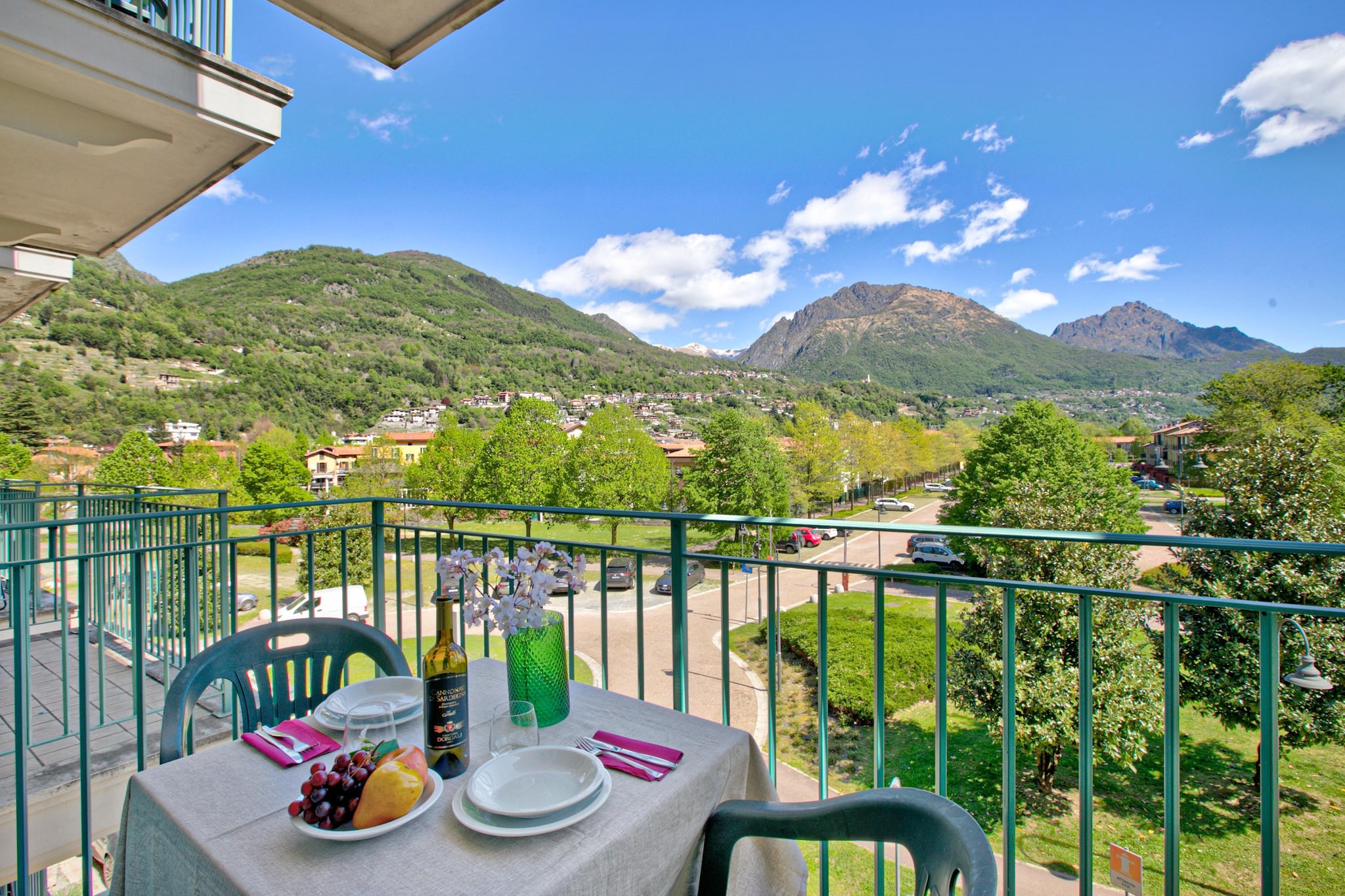 RESIDENCE PORTO LETIZIA - PALACE-1ROOM APT 4 PAX MOUNTAIN VIEW DELUXE8204 - P1MD4-Terrasbalkon