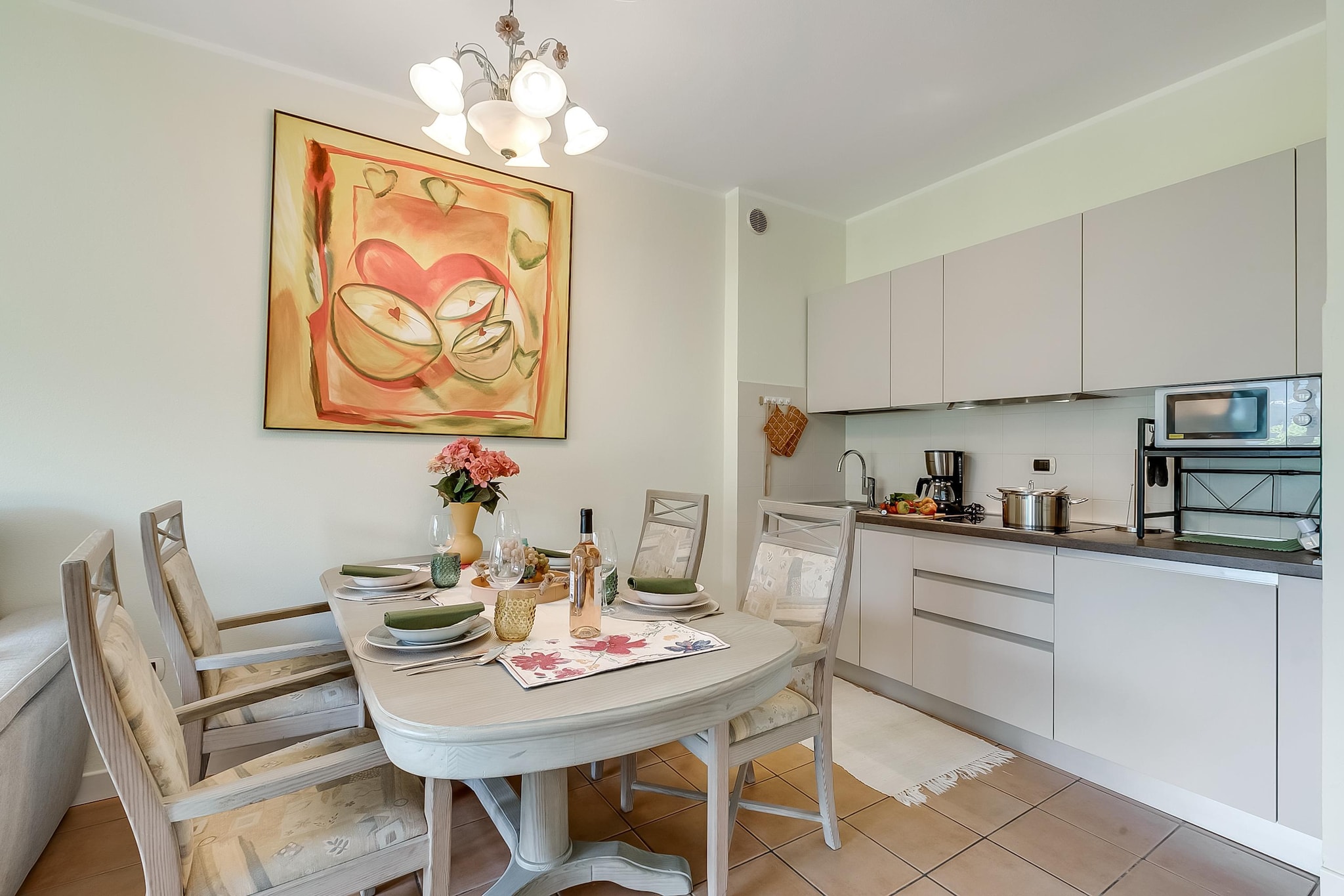 RESIDENCE PORTO LETIZIA - PALACE-1ROOM APT 4 PAX MOUNTAIN VIEW DELUXE8204 - P1MD4-Keuken