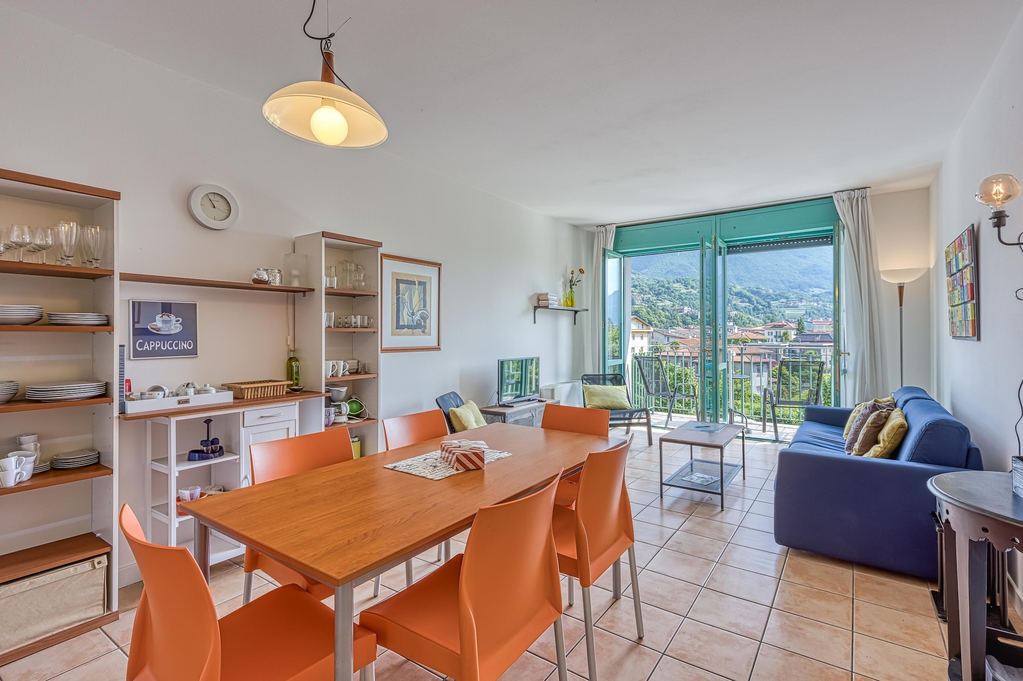 RESIDENCE PORTO LETIZIA - PALACE-1ROOM APT 4 PAX MOUNTAIN VIEW DELUXE8204 - P1MD4-Eetkamer