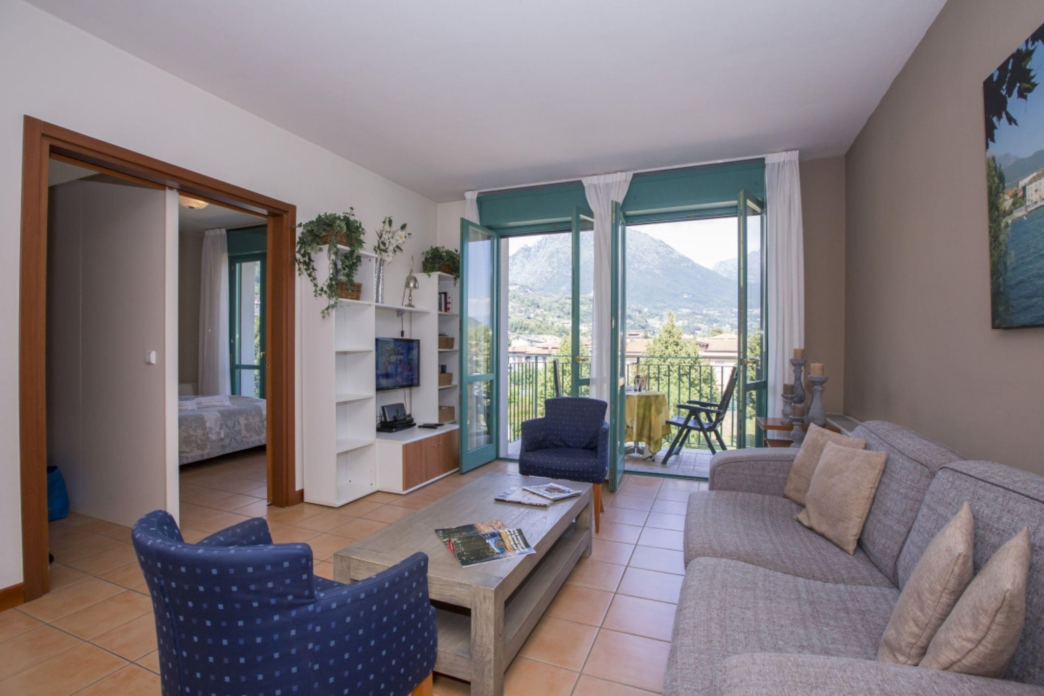 RESIDENCE PORTO LETIZIA - PALACE-1ROOM APT 4 PAX MOUNTAIN VIEW DELUXE8204 - P1MD4-Woonkamer
