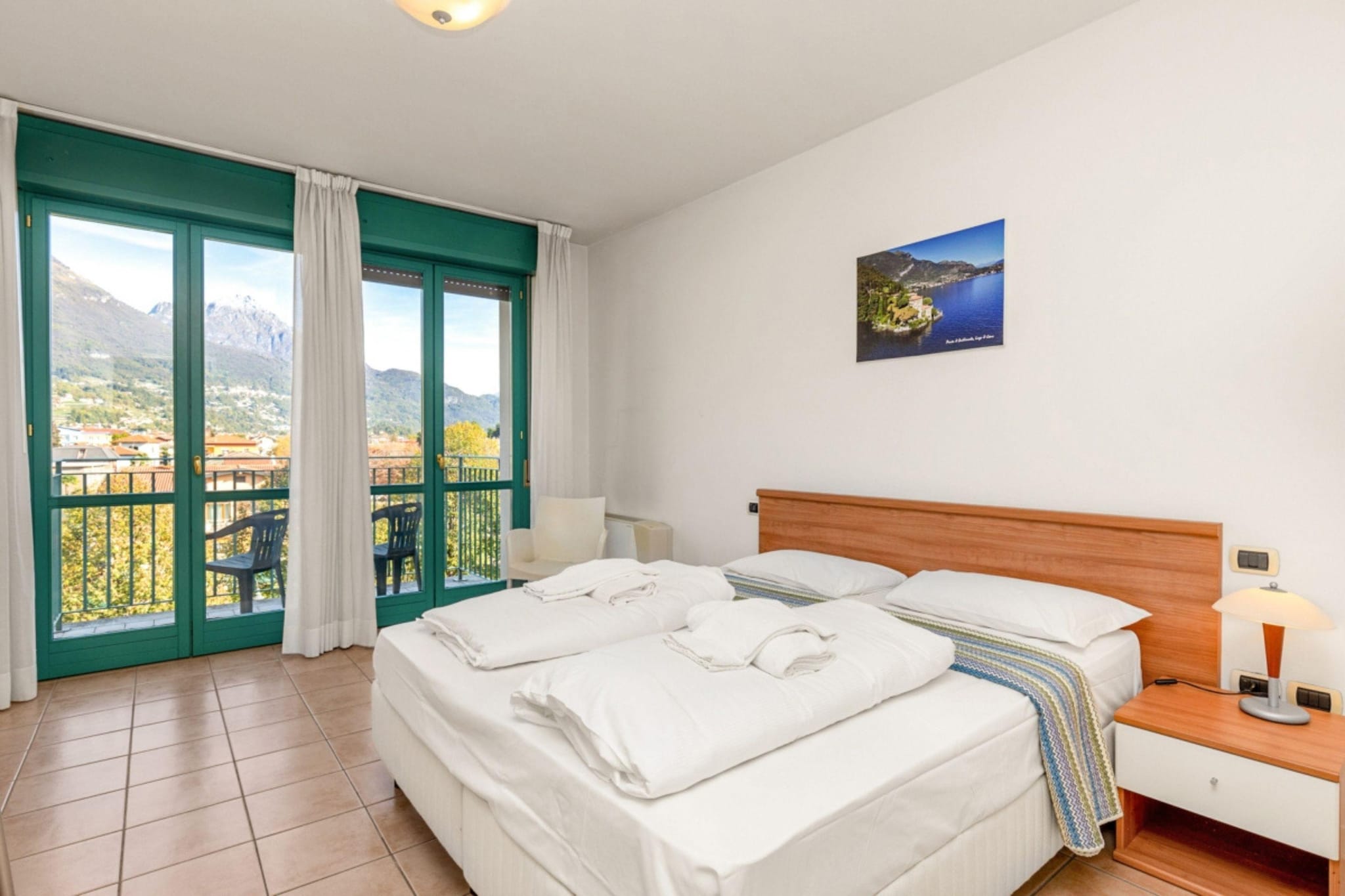 RESIDENCE PORTO LETIZIA - PALACE-1ROOM APT 4 PAX MOUNTAIN VIEW DELUXE8204 - P1MD4-Slaapkamer