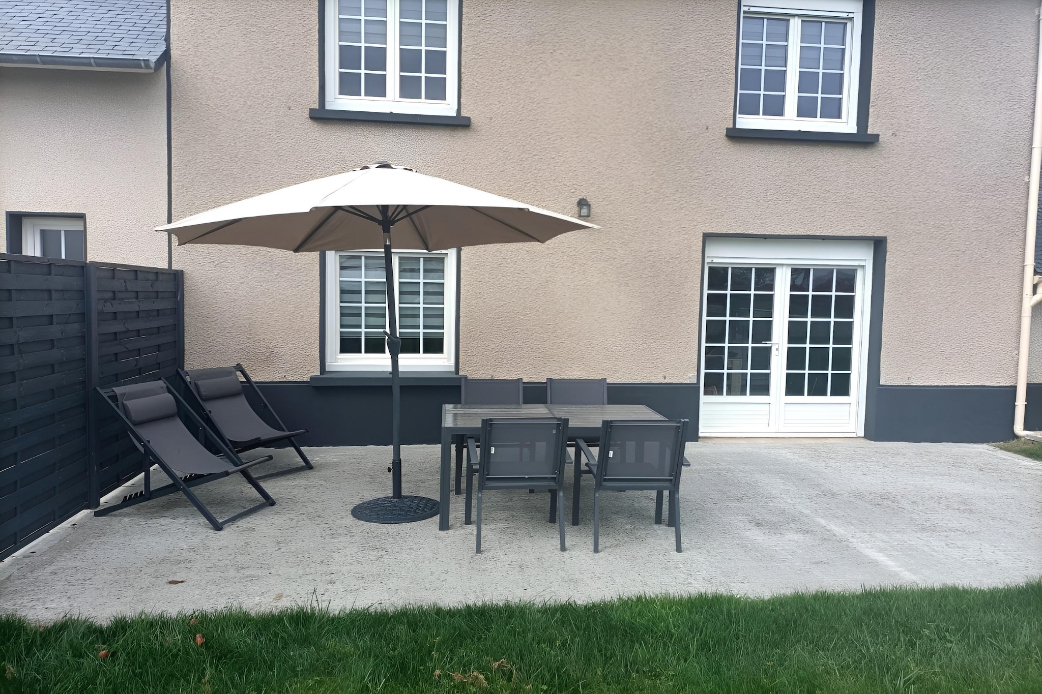 Gîte "Yvonne" à Plurien - Terrasse