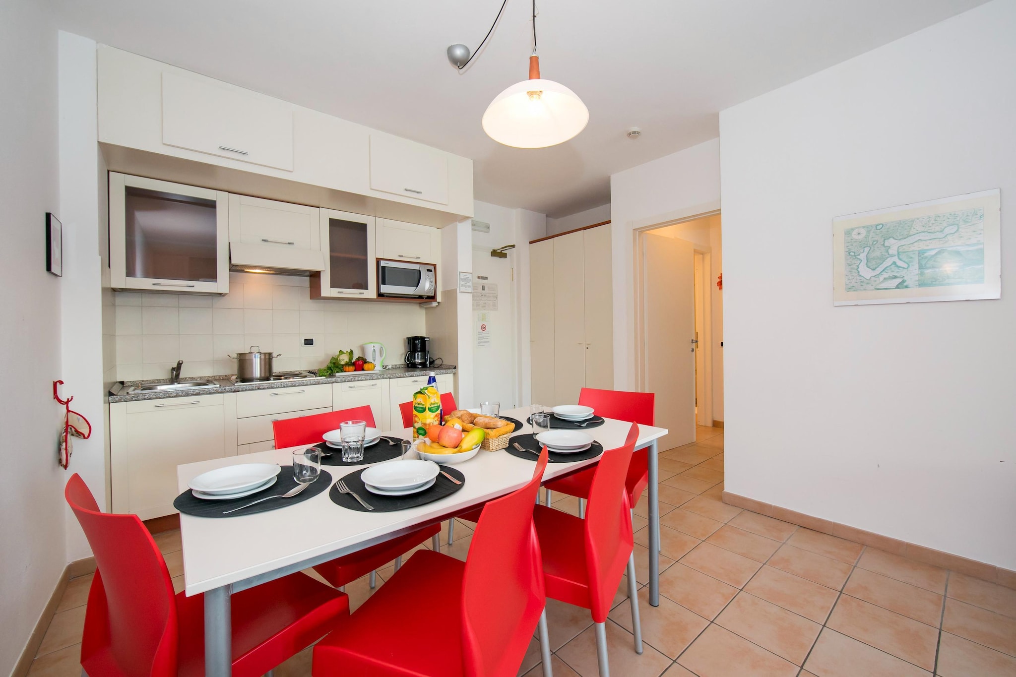 RESIDENCE PORTO LETIZIA - PALACE-2ROOM APT 6 PAX LAKE VIEW 8209 - P2LP6-Eetkamer