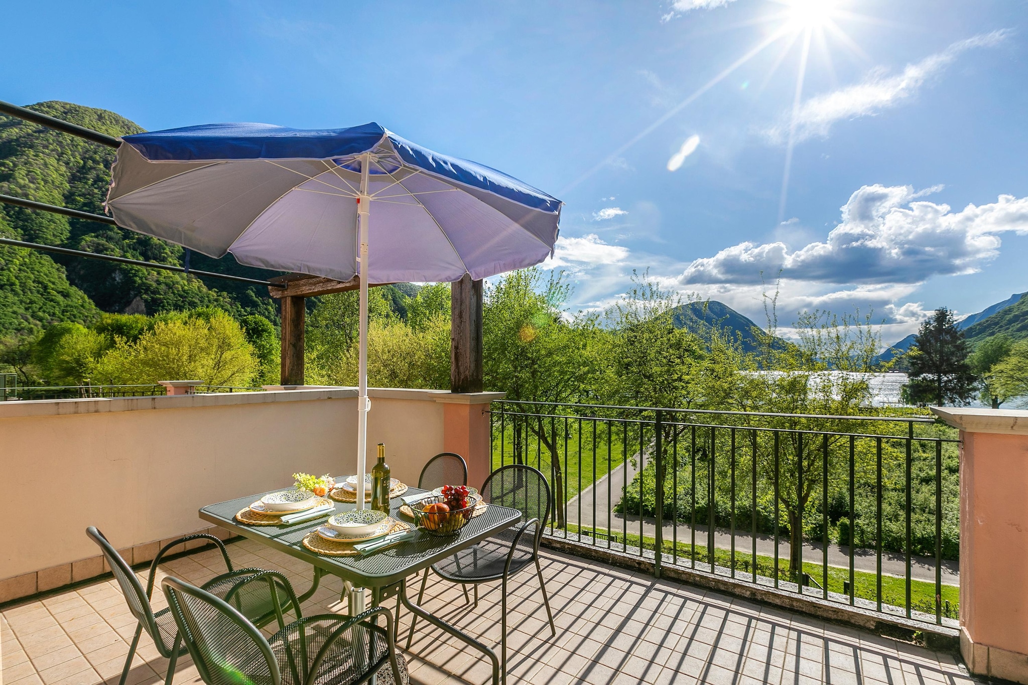 RESIDENCE PORTO LETIZIA - VILLAS-STUDIO 4 PAX VISTA LAGO DELUXE 8214 - VSLD4-Terrasse / balcon