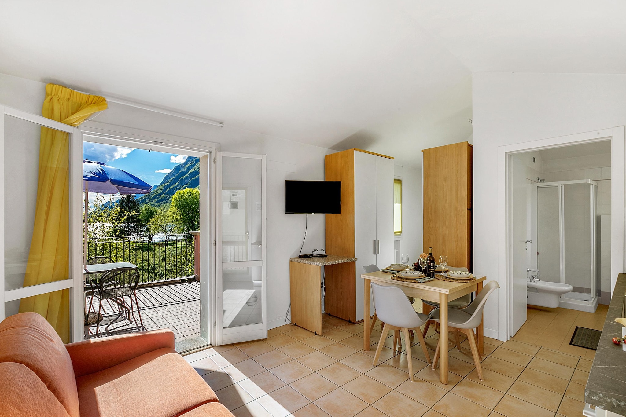 RESIDENCE PORTO LETIZIA - VILLAS-STUDIO 4 PAX VISTA LAGO DELUXE 8214 - VSLD4-Salon