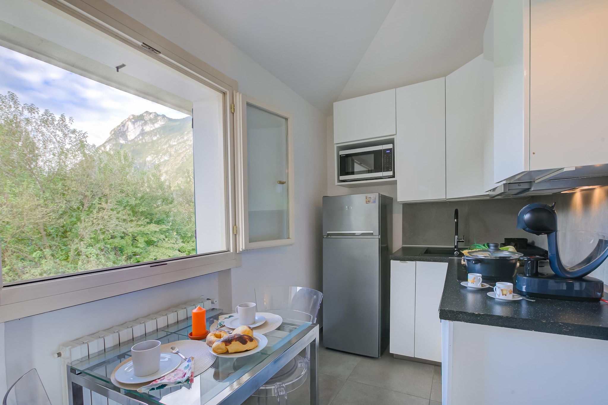 RESIDENCE PORTO LETIZIA - VILLAS-STUDIO 4 PAX VISTA LAGO DELUXE 8214 - VSLD4-Cuisine