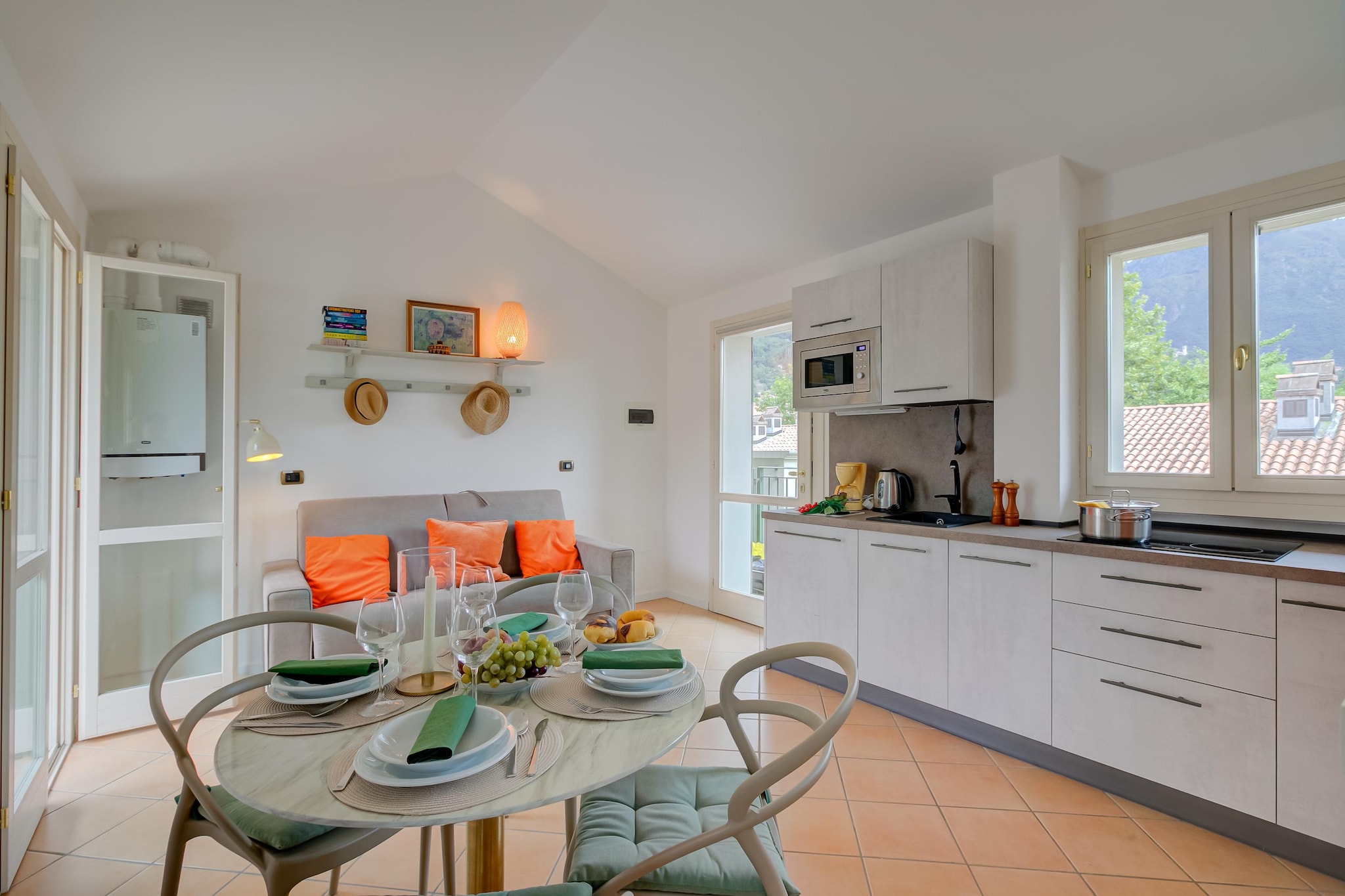 RESIDENCE PORTO LETIZIA - VILLAS-STUDIO 4 PAX VISTA LAGO DELUXE 8214 - VSLD4-Salle à manger