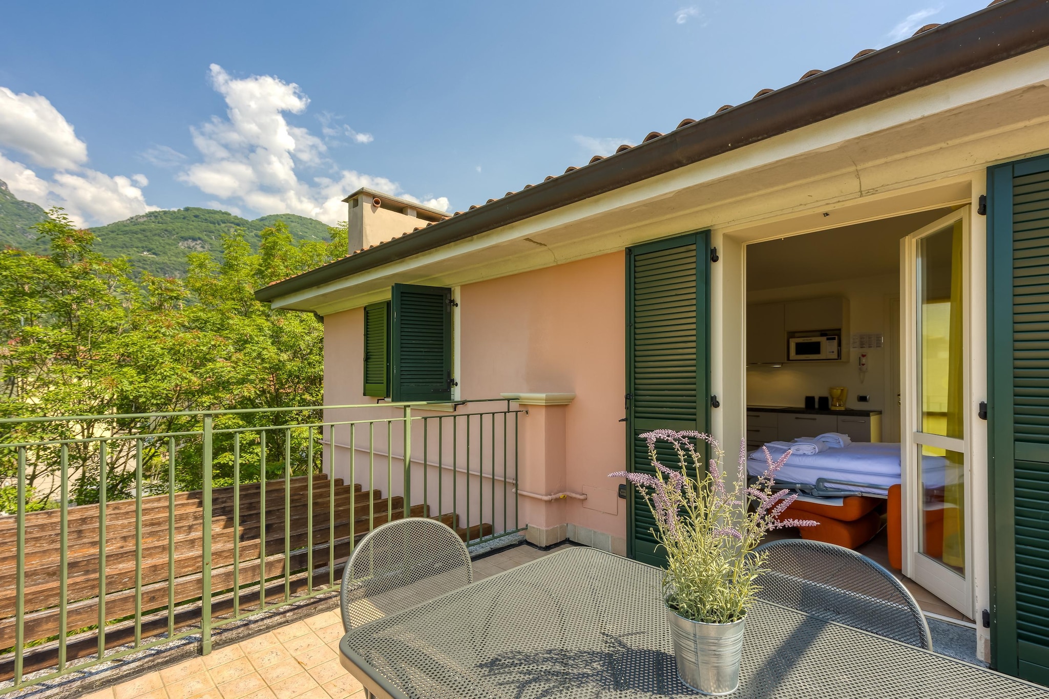 RESIDENCE PORTO LETIZIA - VILLAS-STUDIO 4 PAX VISTA LAGO DELUXE 8214 - VSLD4-Terrasse / balcon