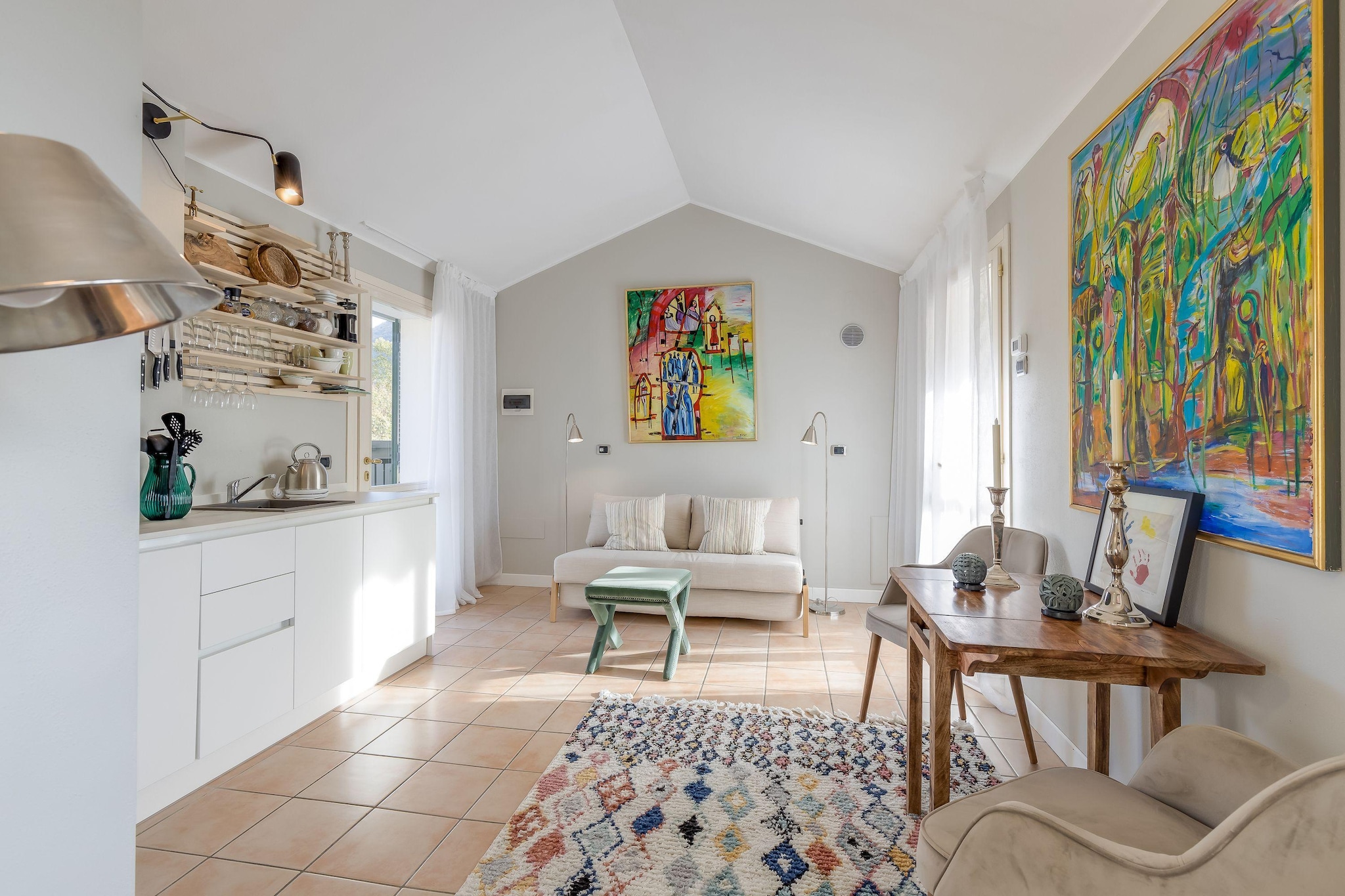 RESIDENCE PORTO LETIZIA - VILLAS-STUDIO 4 PAX VISTA LAGO DELUXE 8214 - VSLD4-Salon