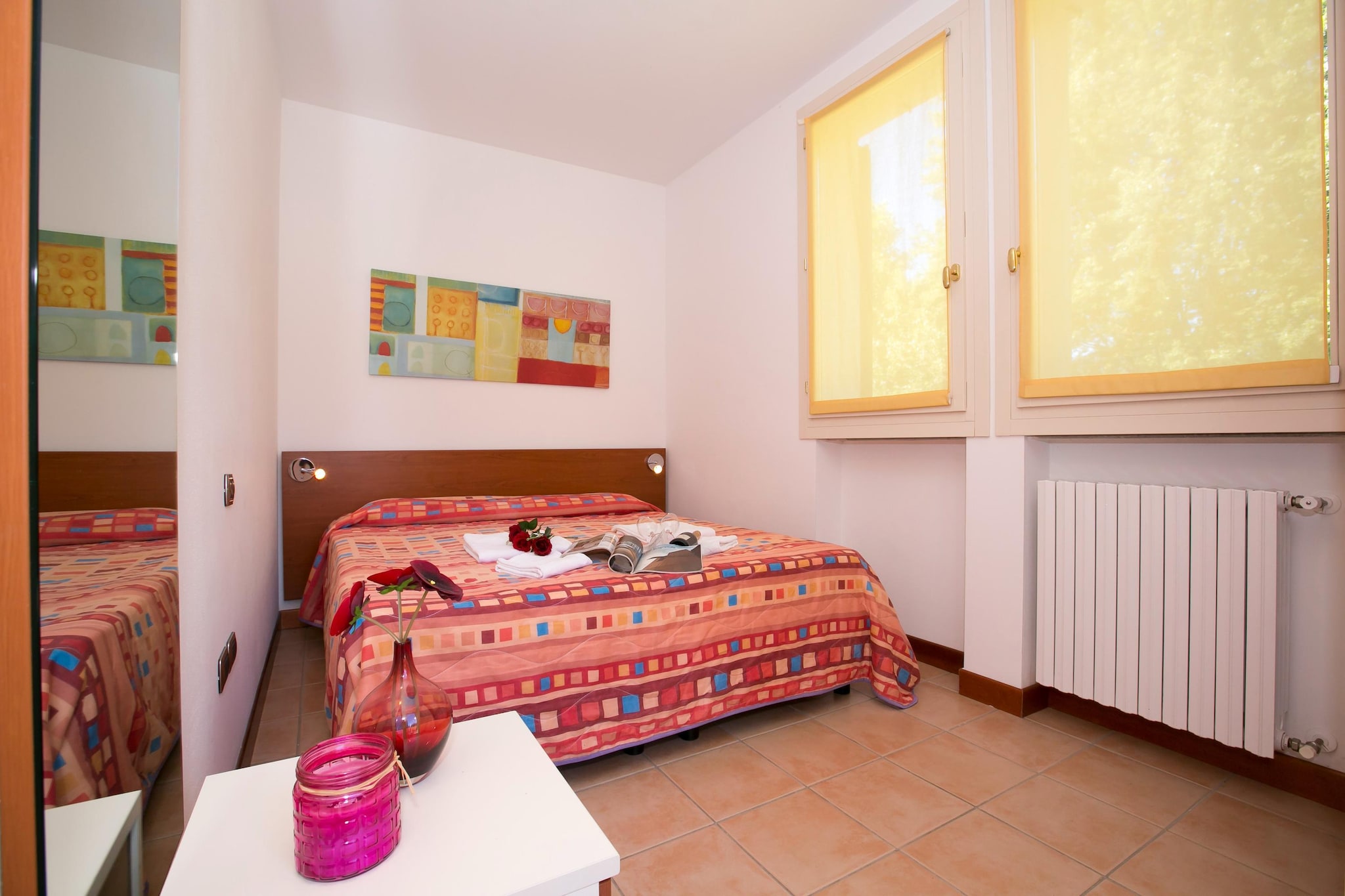 RESIDENCE PORTO LETIZIA - VILLAS-BILOCALE 4 PAX VISTA LAGO PLUS 8215 - V1LP4-Slaapkamer