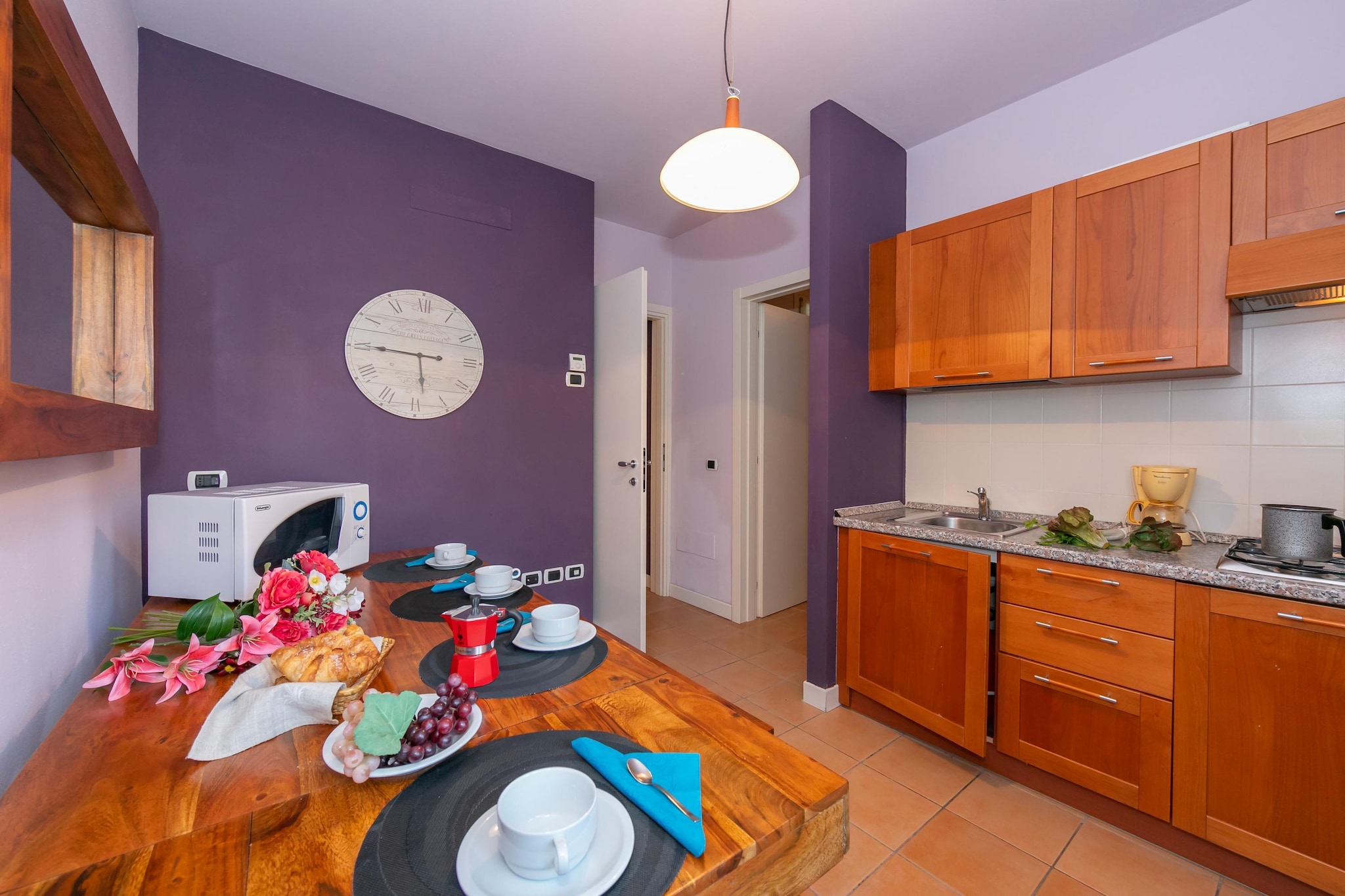 RESIDENCE PORTO LETIZIA - VILLAS-BILOCALE 4 PAX VISTA LAGO PLUS 8215 - V1LP4-Keuken