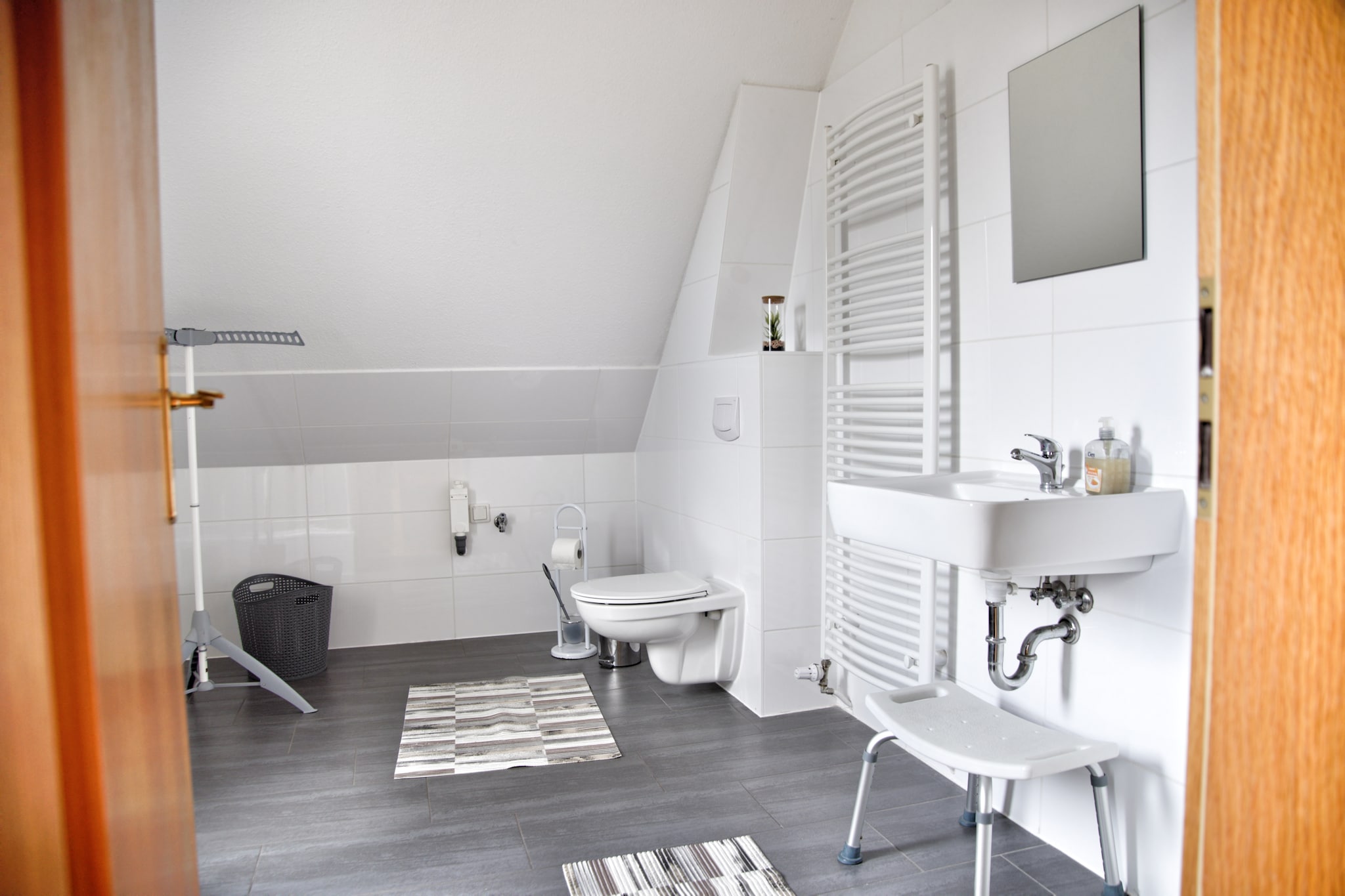 Schönes Ferienhaus-Badkamer