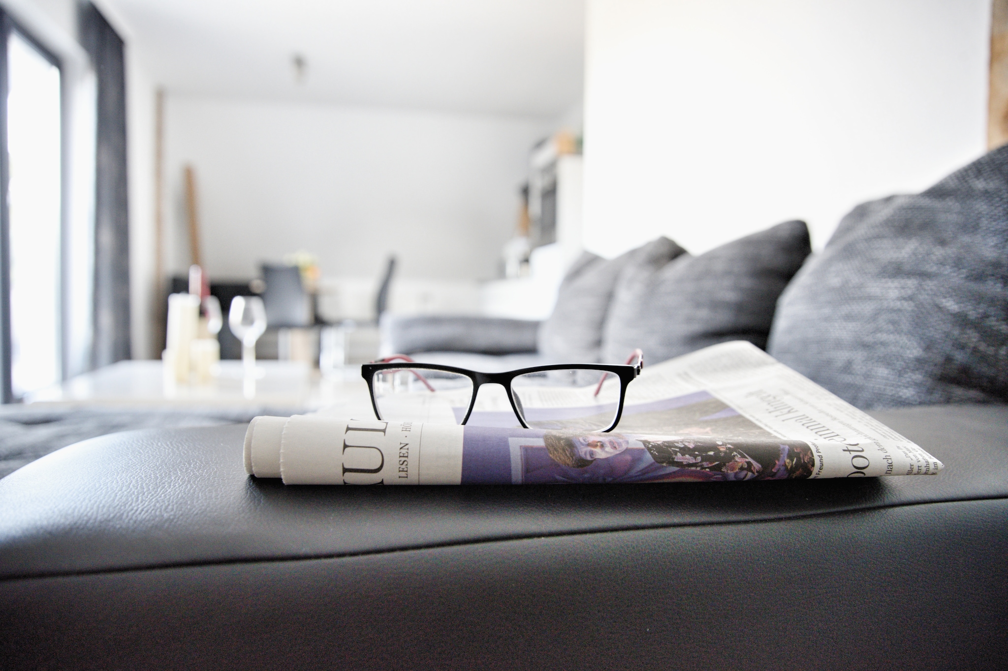 Schönes Ferienhaus-Eetkamer