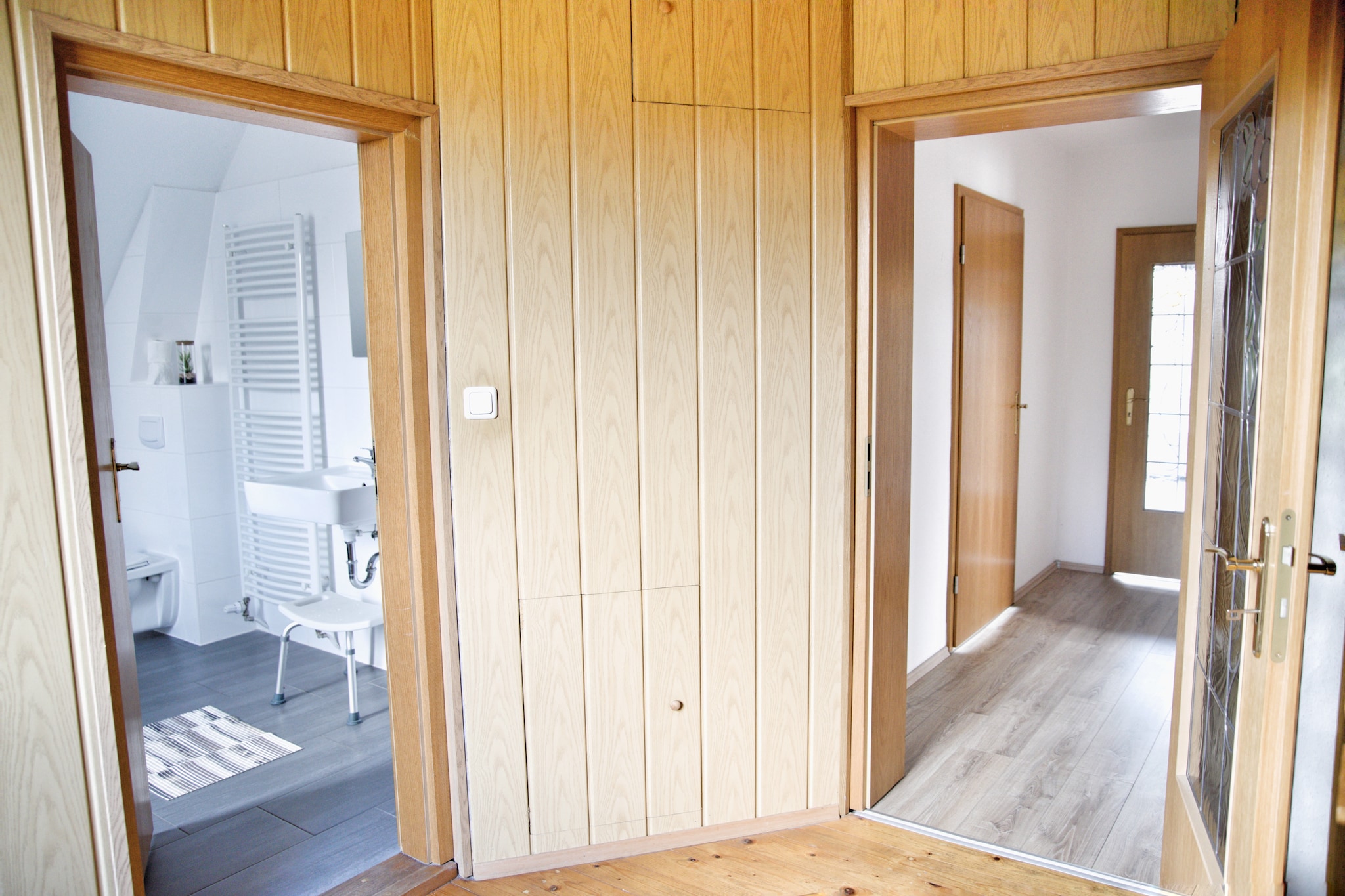 Schönes Ferienhaus-Overloop