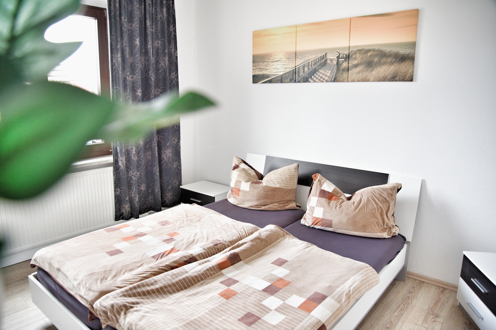 Schönes Ferienhaus-Slaapkamer