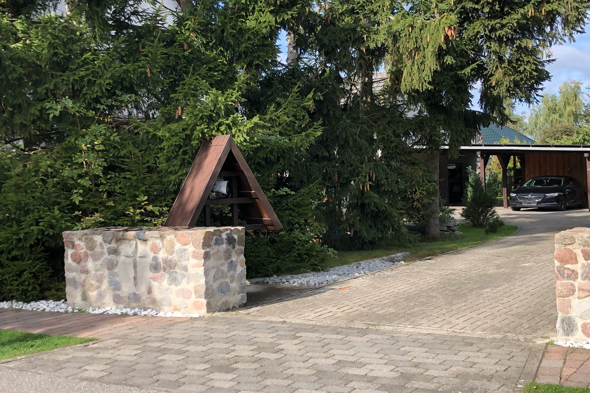 Schönes Ferienhaus-Hal-ontvangst