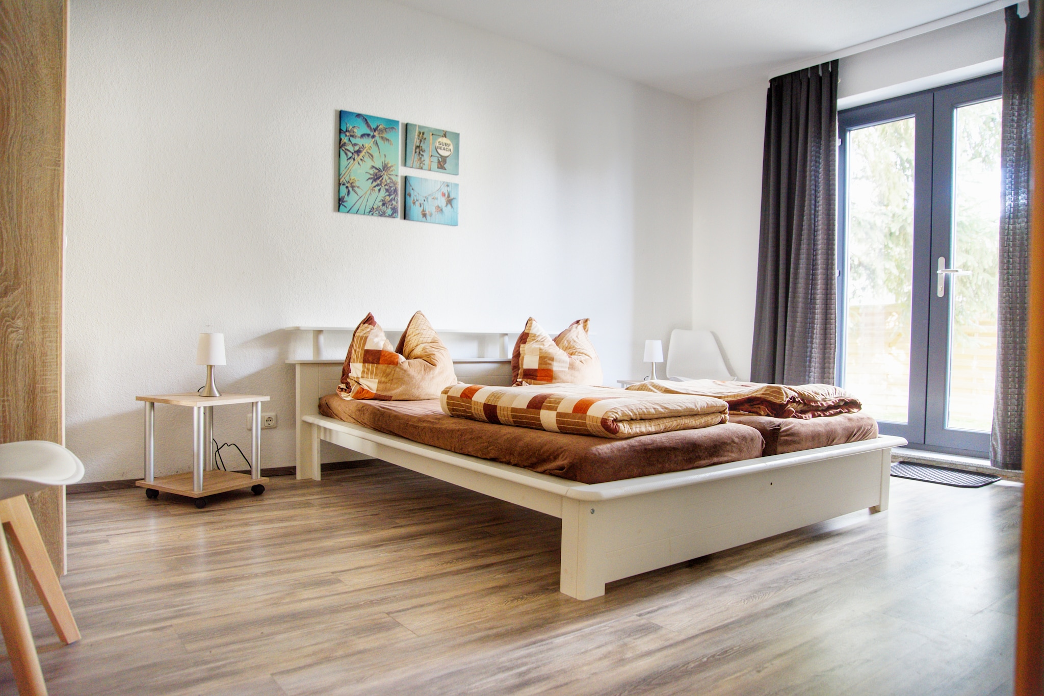 Schönes Ferienhaus-Slaapkamer