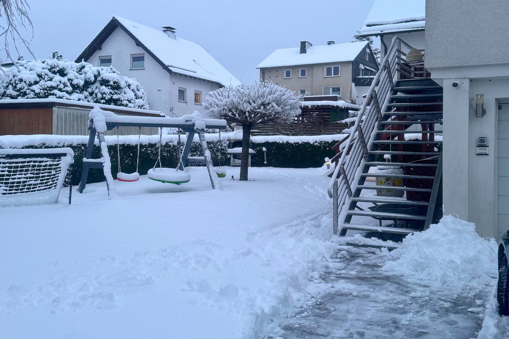 Casa Brocktega in Bestwig-Garten Winter