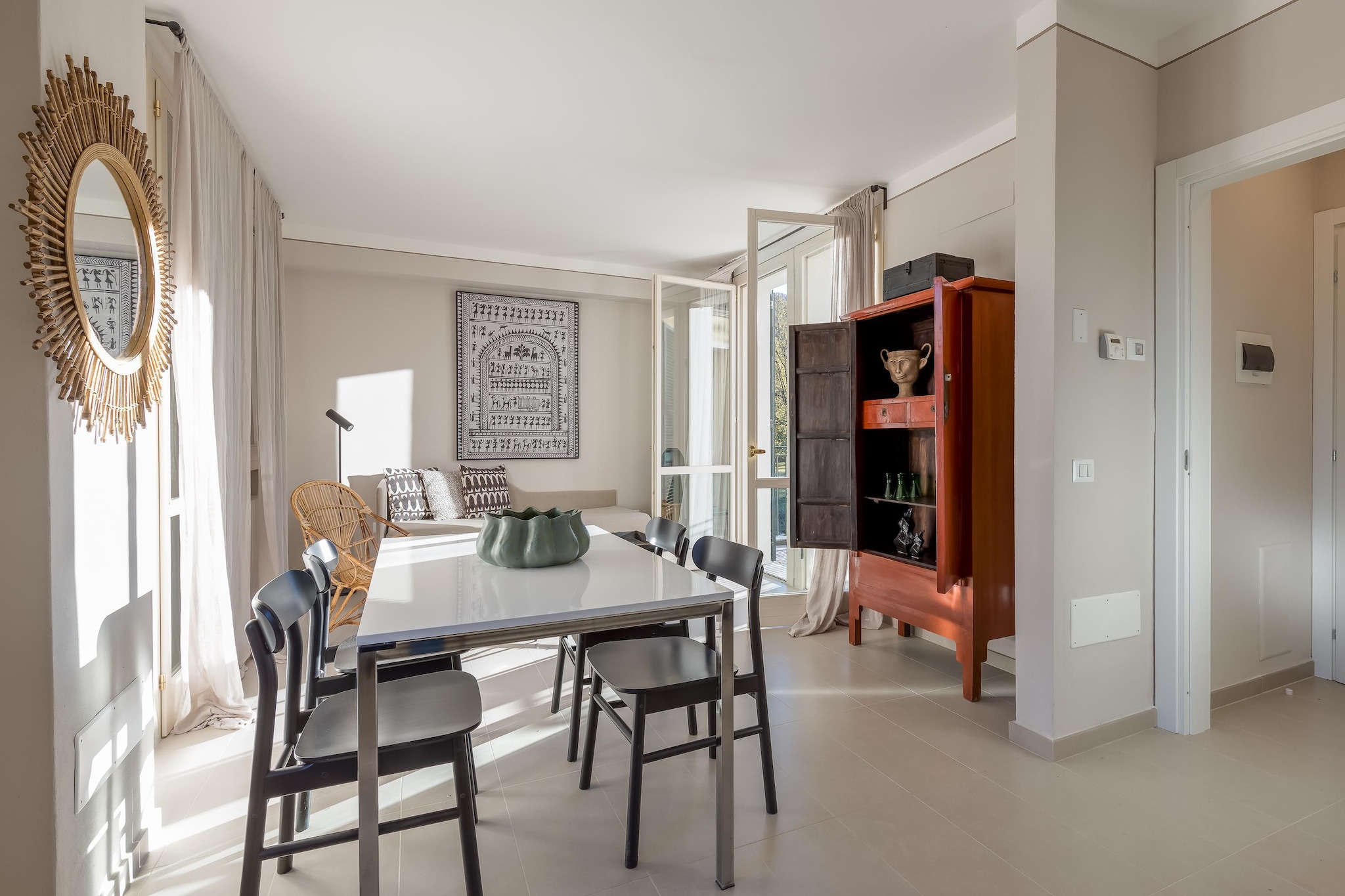 RESIDENCE PORTO LETIZIA - VILLAS-BILOCALE 4 PAX VISTA LAGO PLUS 8215 - V1LP4-Eetkamer