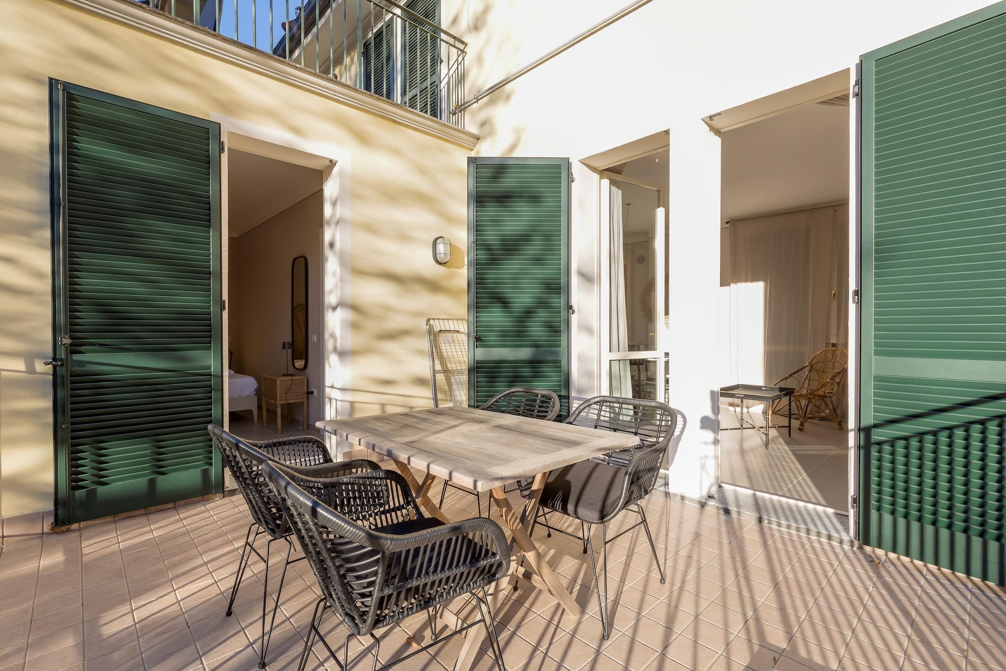 RESIDENCE PORTO LETIZIA - VILLAS-BILOCALE 4 PAX VISTA LAGO PLUS 8215 - V1LP4-Terrasbalkon