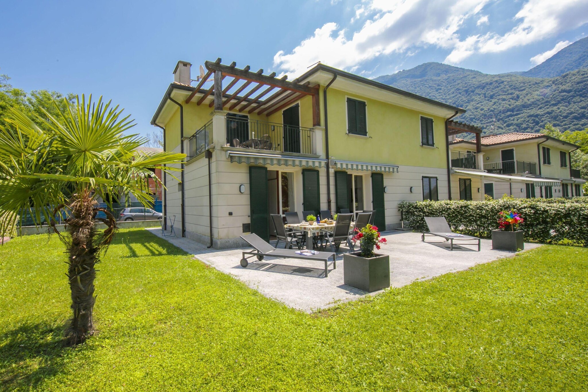 Appartement mit Seeblick auf den Luganersee