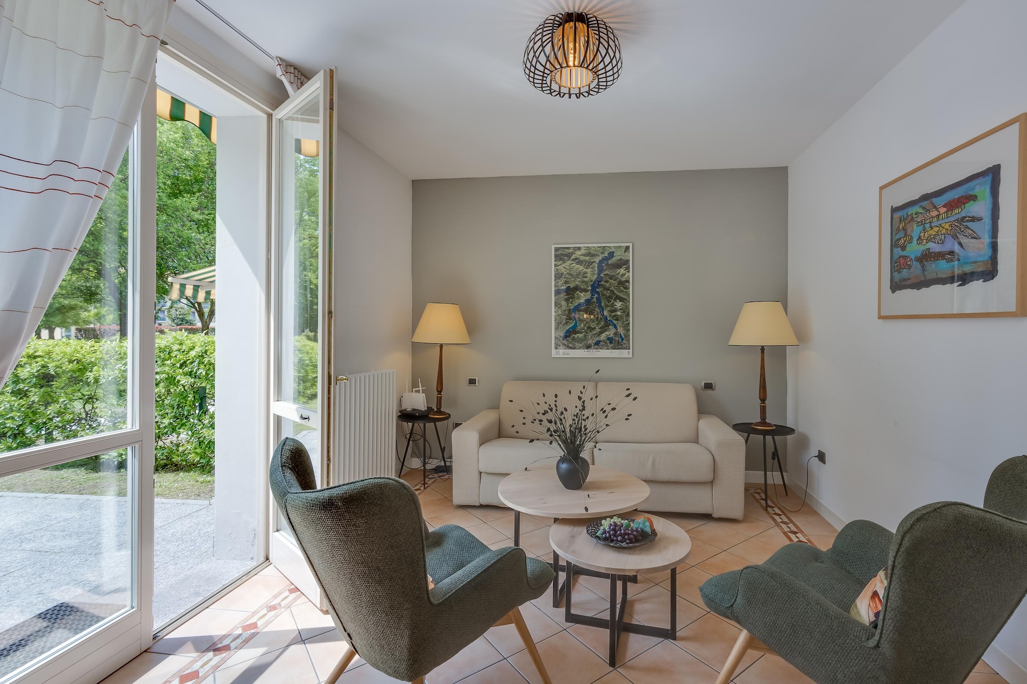 RESIDENCE PORTO LETIZIA - VILLAS-2BEDROOMS APT 6 PAX DELUXE 8218 - V2DL6-Woonkamer