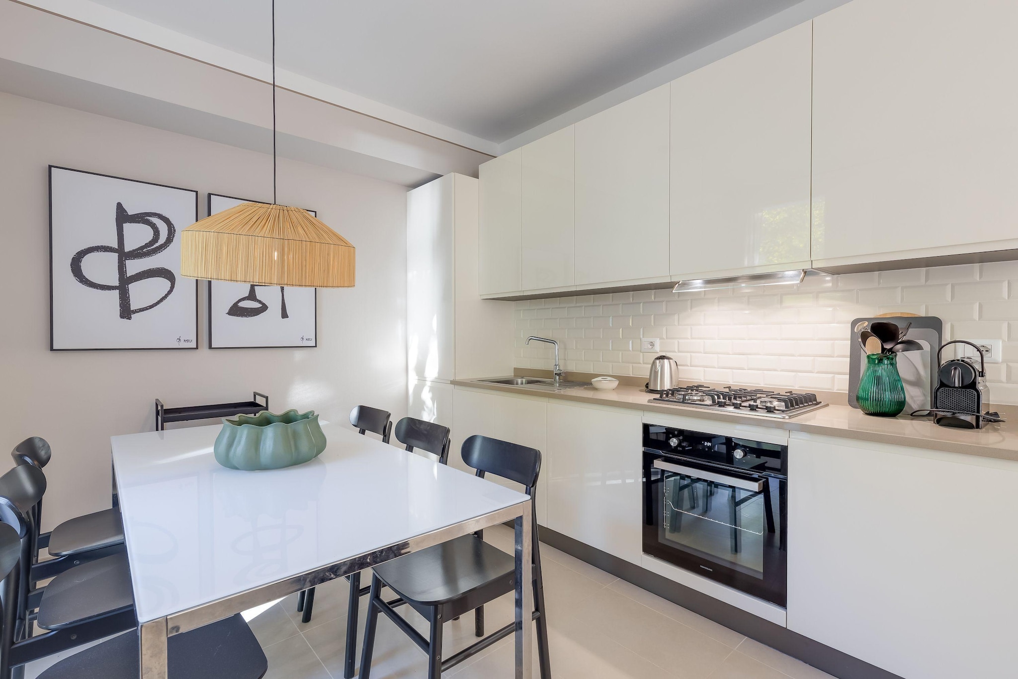 RESIDENCE PORTO LETIZIA - VILLAS-2BEDROOMS APT 6 PAX DELUXE 8218 - V2DL6-Keuken