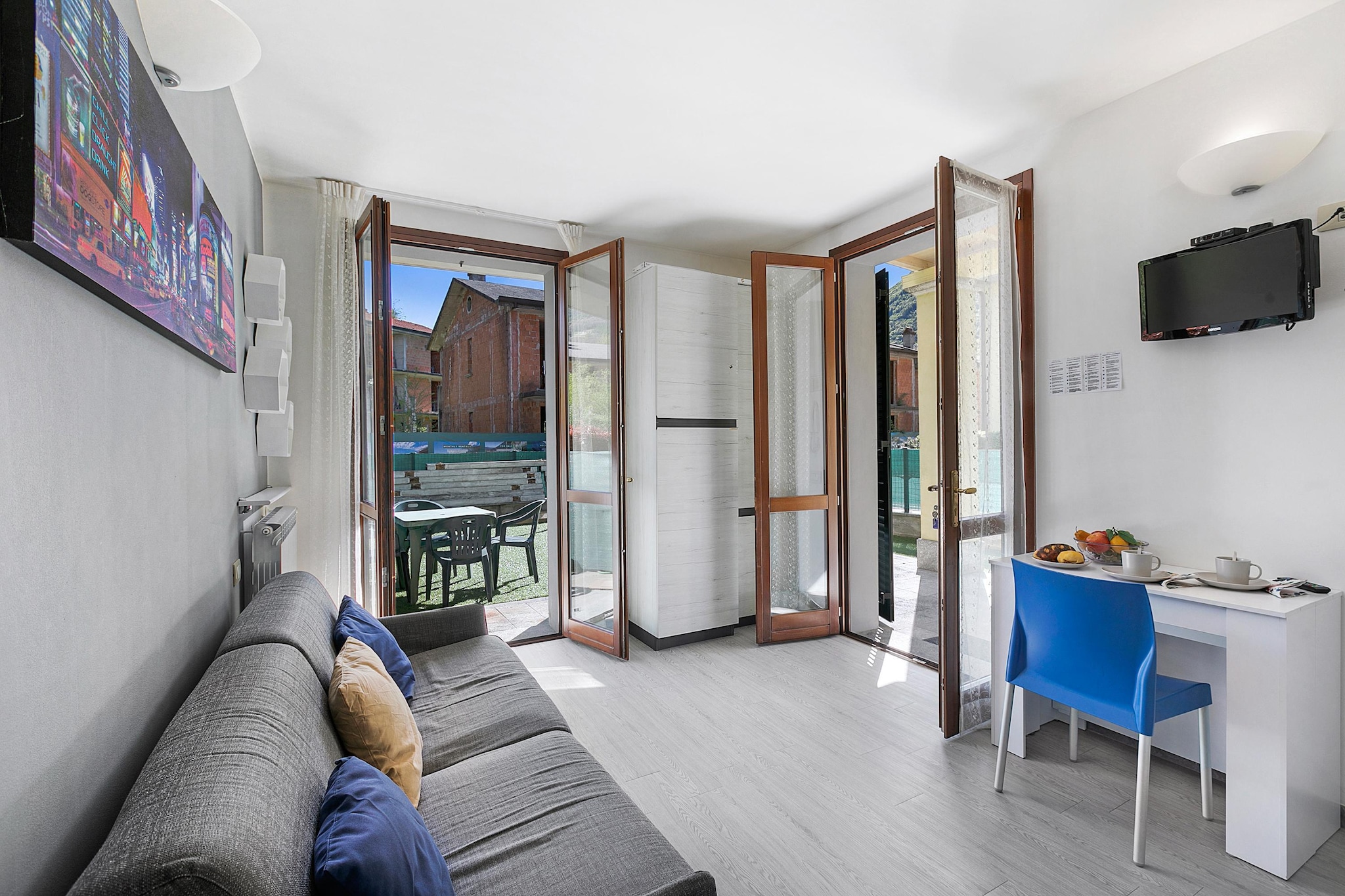 RESIDENCE PORTO LETIZIA - VILLAGE-BILOCALE 4 PAX DELUXE 8227 - VGBD4-Woonkamer