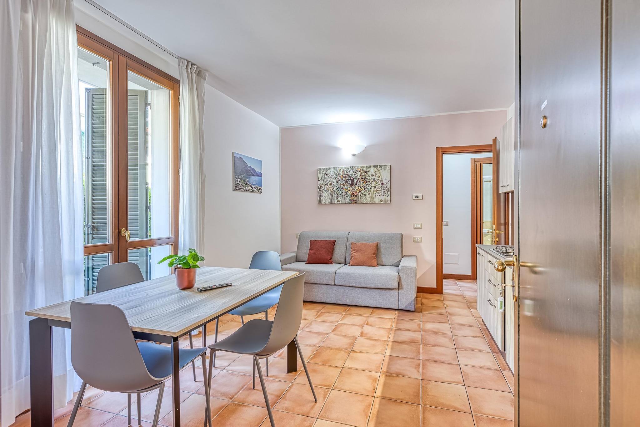 RESIDENCE PORTO LETIZIA - VILLAGE-BILOCALE 4 PAX DELUXE 8227 - VGBD4-Woonkamer