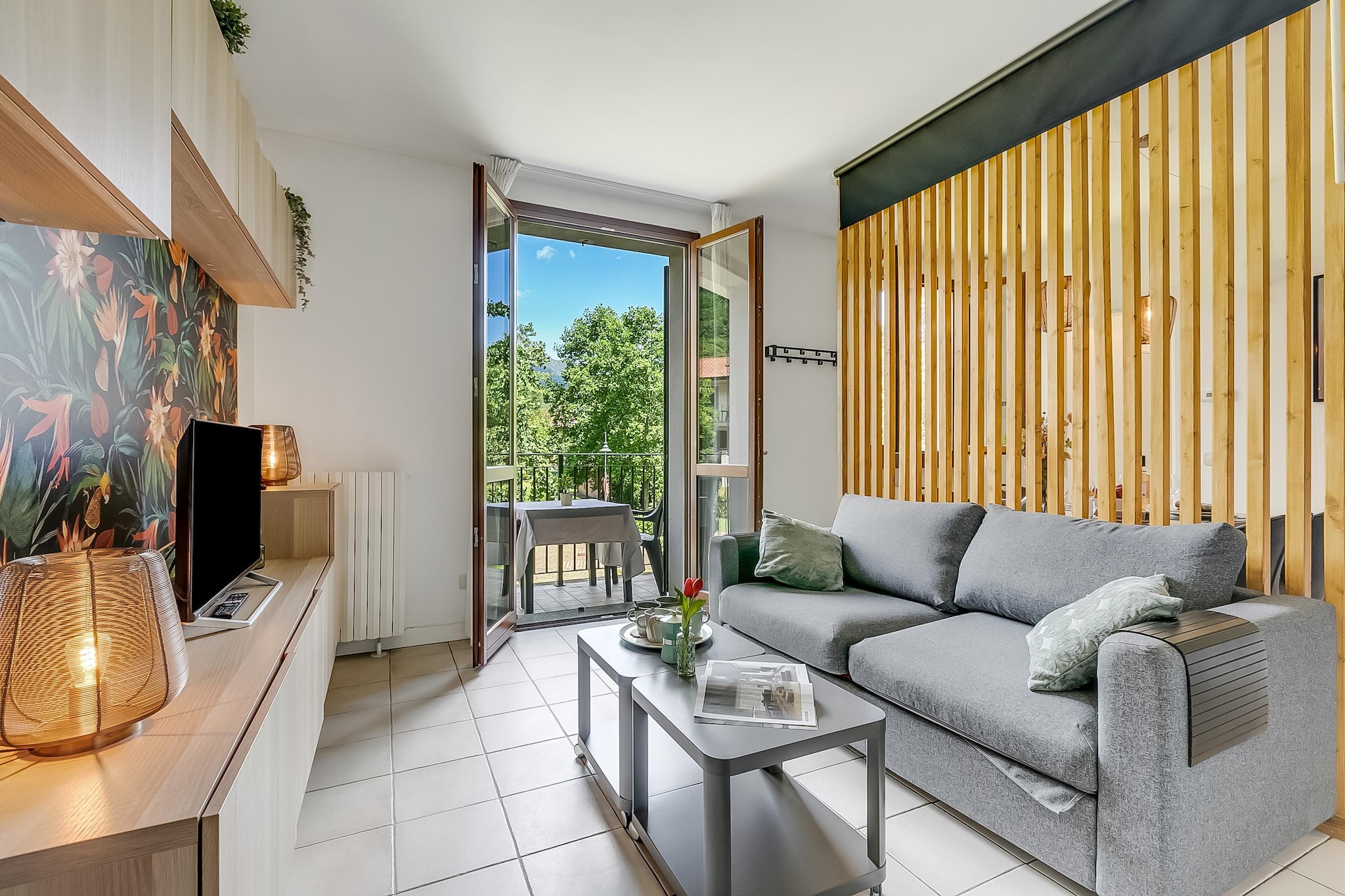 RESIDENCE PORTO LETIZIA - VILLAGE-BILOCALE 4 PAX DELUXE 8227 - VGBD4-Woonkamer