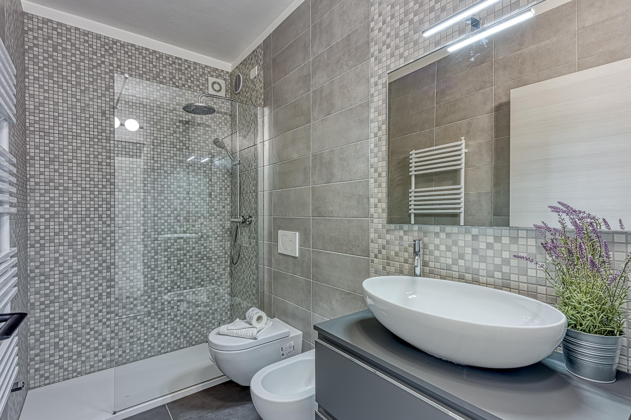 RESIDENCE PORTO LETIZIA - VILLAGE-BILOCALE 4 PAX DELUXE 8227 - VGBD4-Badkamer