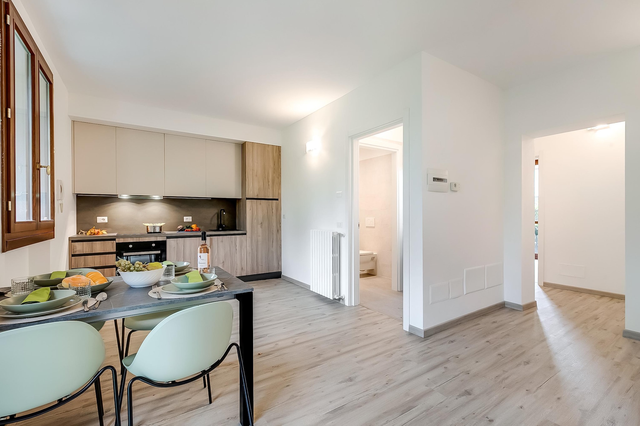 RESIDENCE PORTO LETIZIA - VILLAGE-TRILOCALE 6 PAX DELUXE 8229 - VGB6D-Keuken