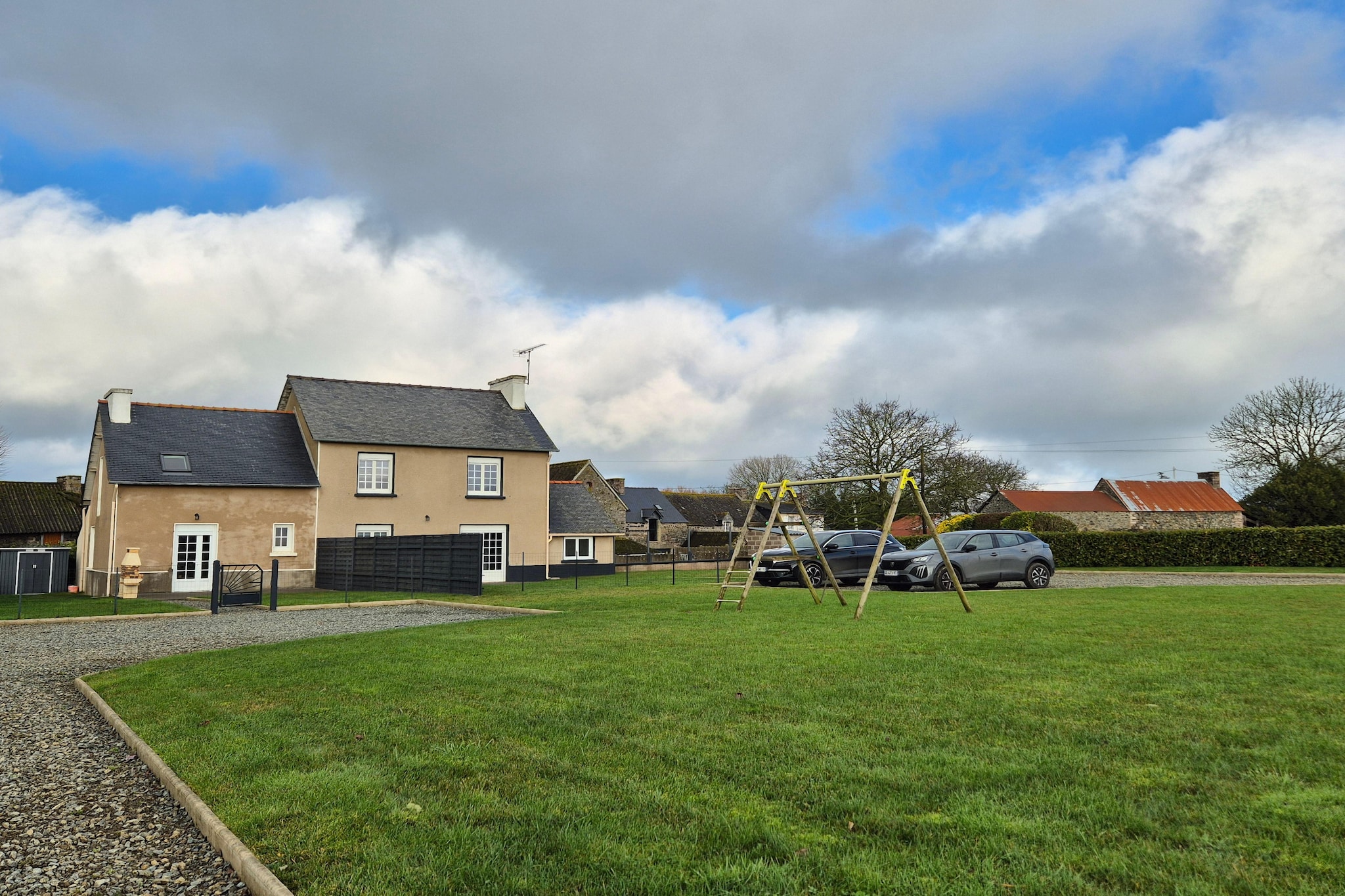 Gîte "Louis" à Plurien-Tuin winter