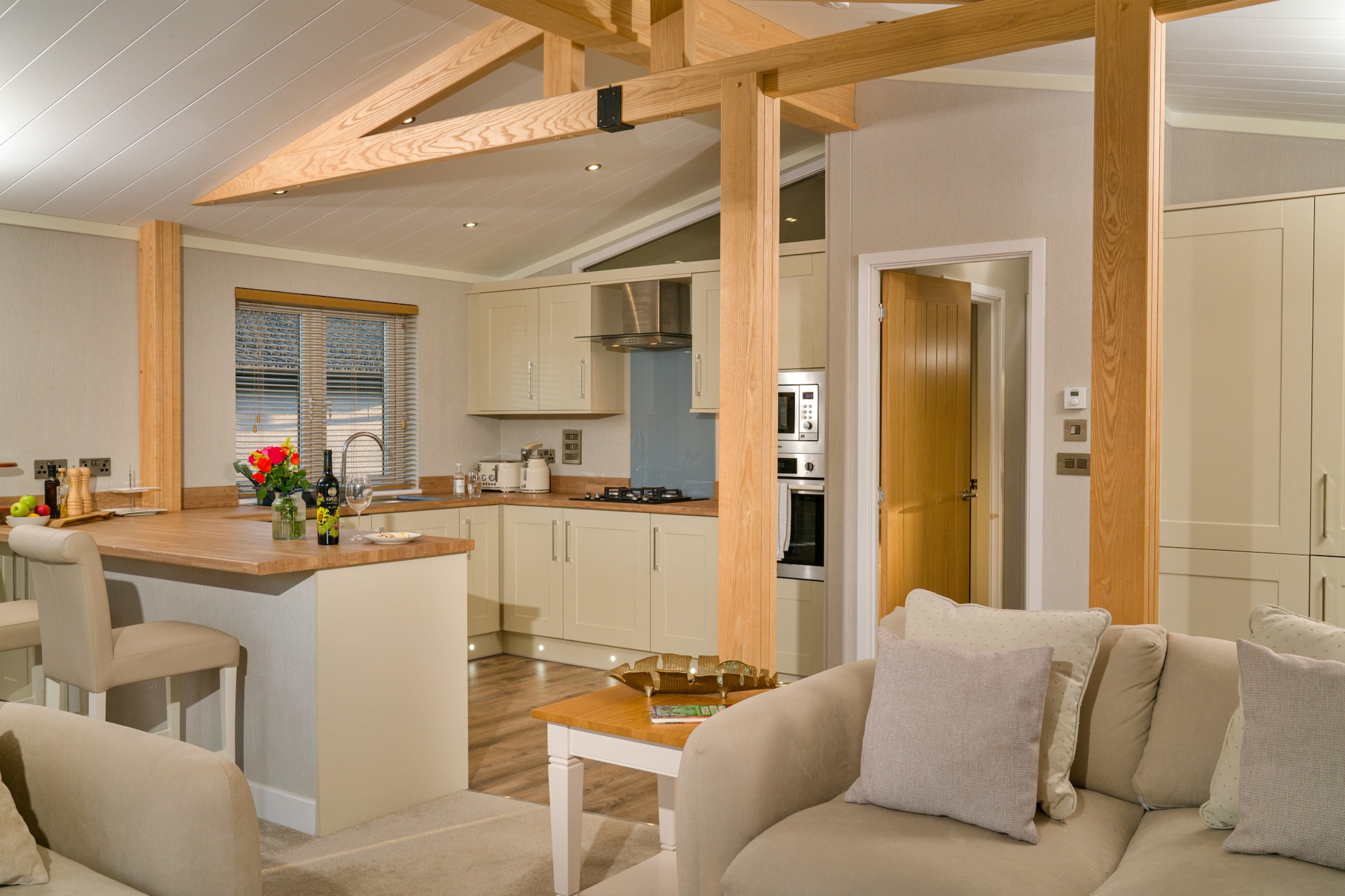 Heron Luxury Lodge - Woonkamer