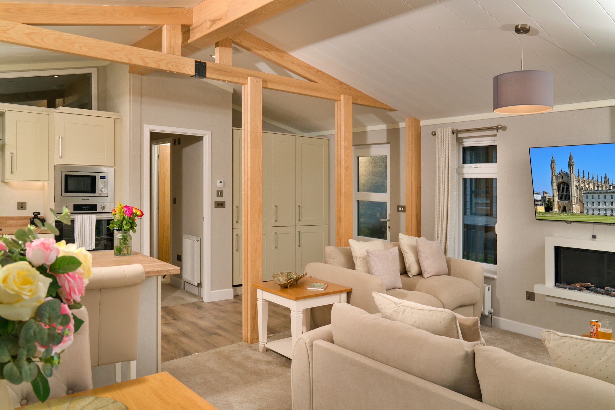 Heron Luxury Lodge - Woonkamer