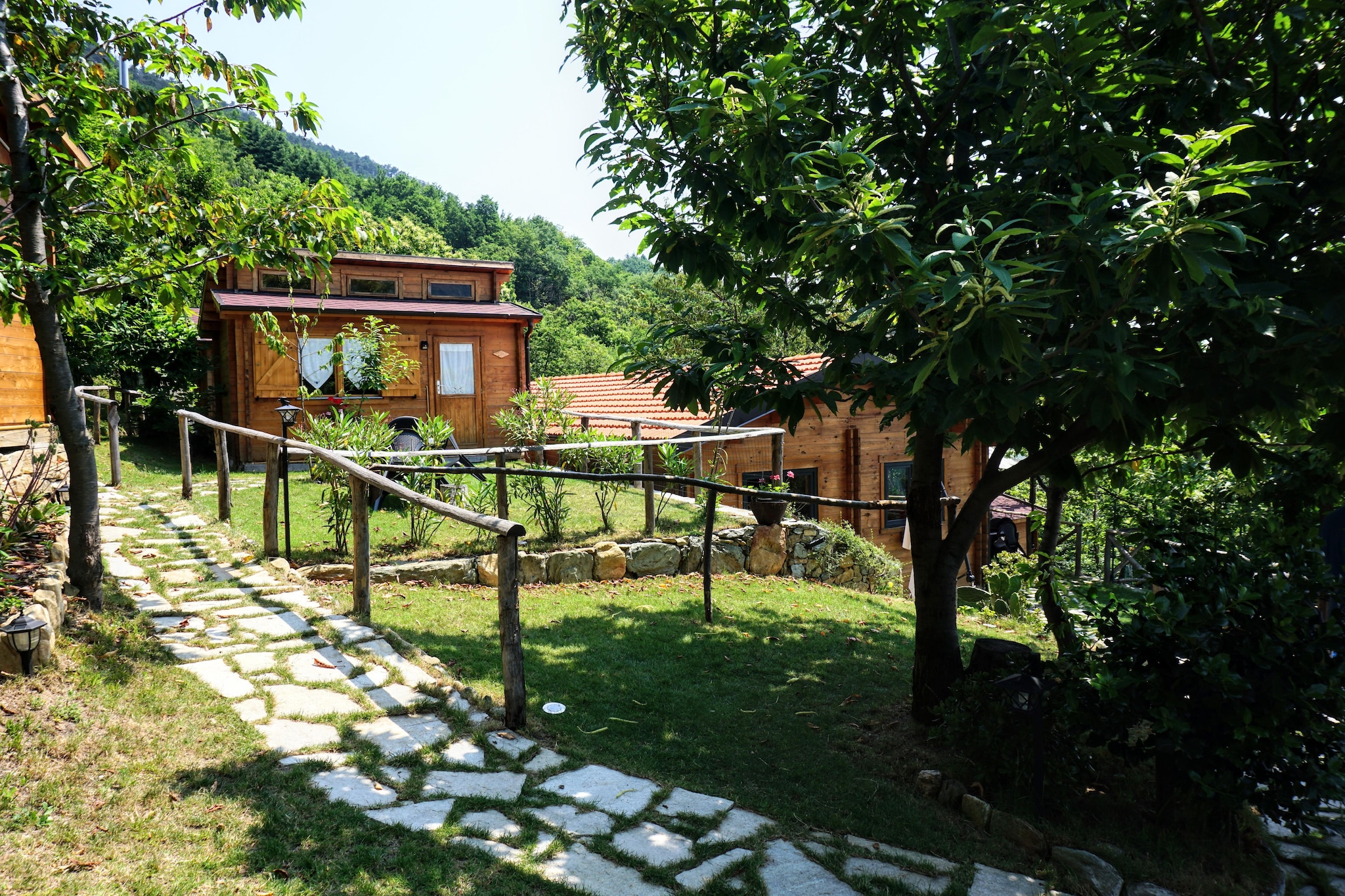 Casetta-Buitenkant zomer