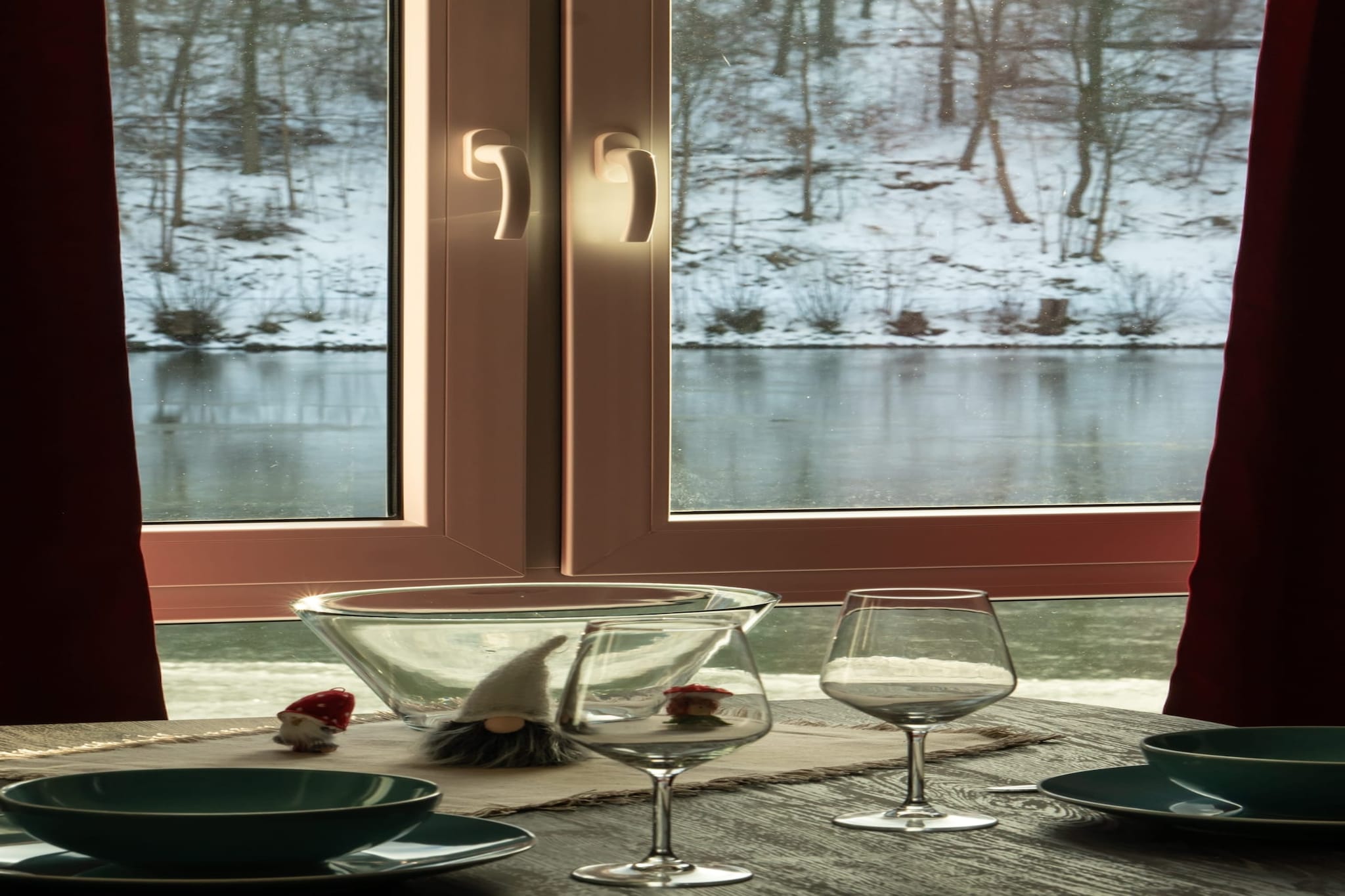 Altes Bootshaus alle Wohnungen-Ambiance